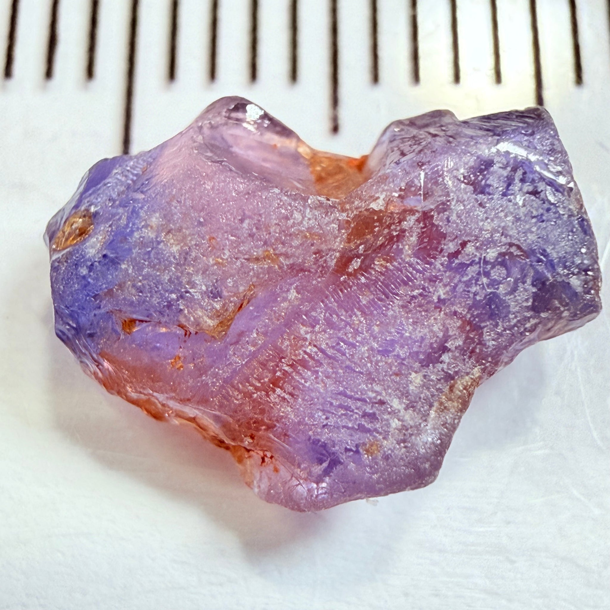 Winza Sapphire, 3.28ct, Winza, Tanzania, Untreated Unheated, flat stone, not facetable, set it in jewellery as is