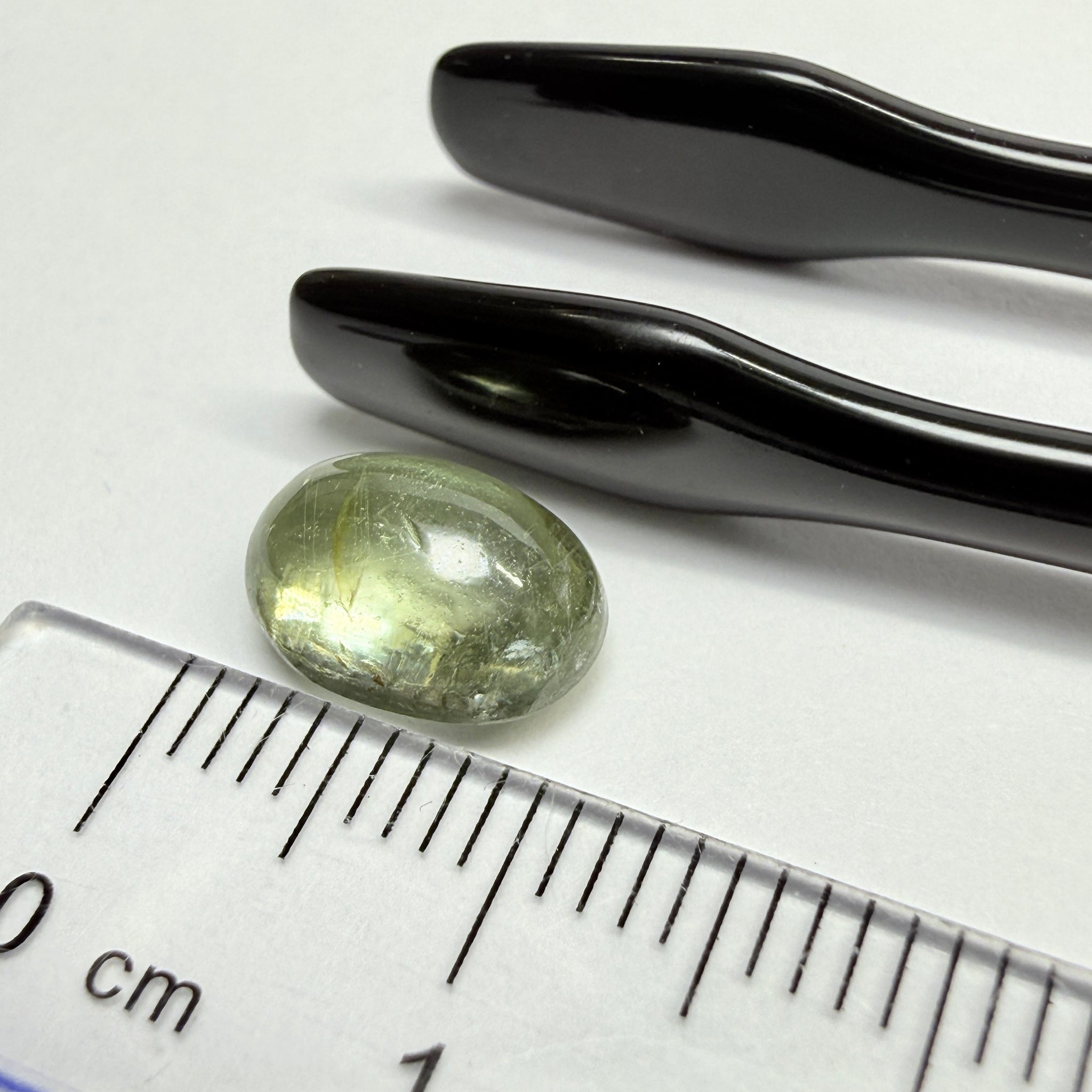 Sapphire Cabochon, 3.42ct, Umba Valley, Tanzania, Untreated Unheated, facet it and turn it into a cut stone