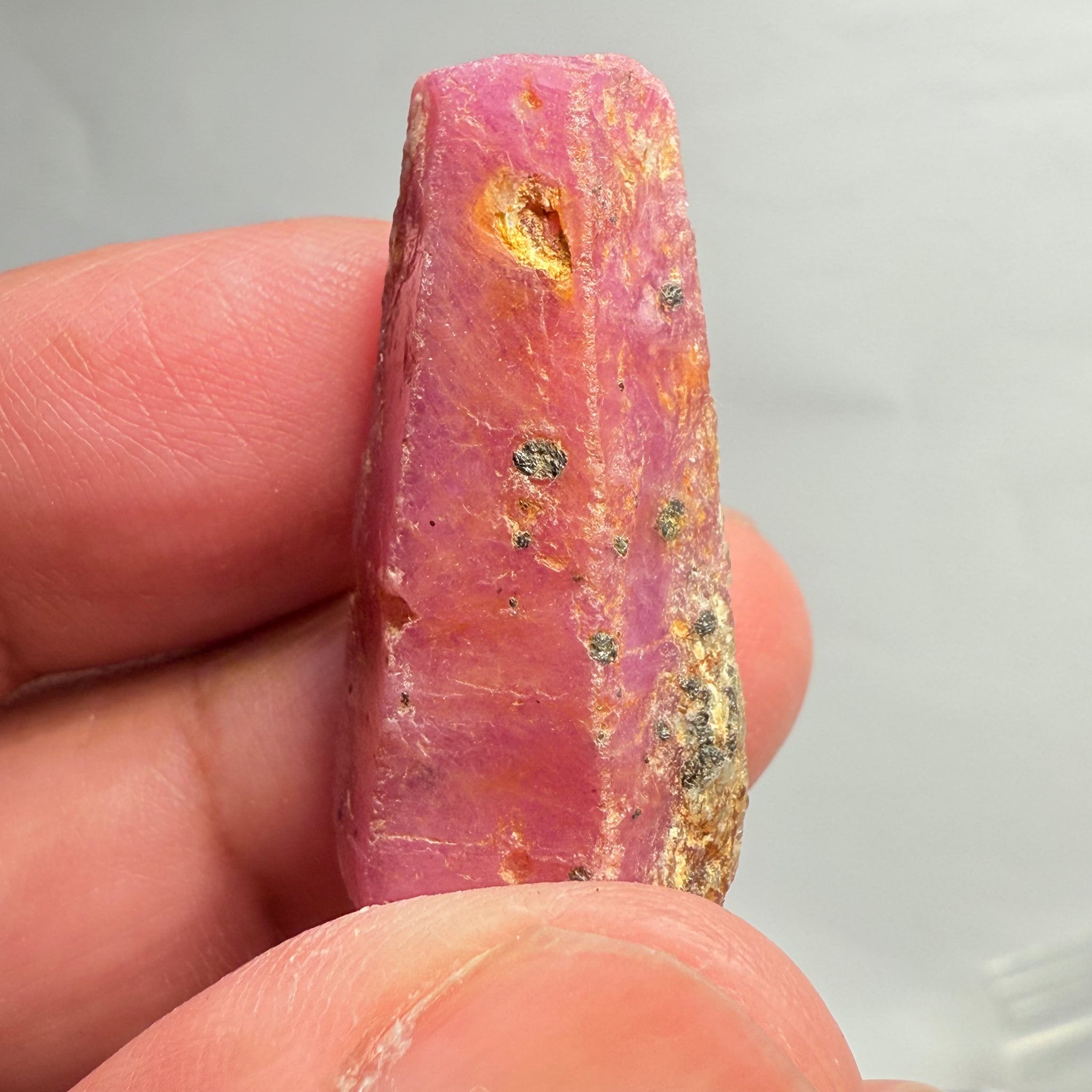 Sapphire Crystal, 12.30gm, Dodoma, Tanzania, Untreated Unheated