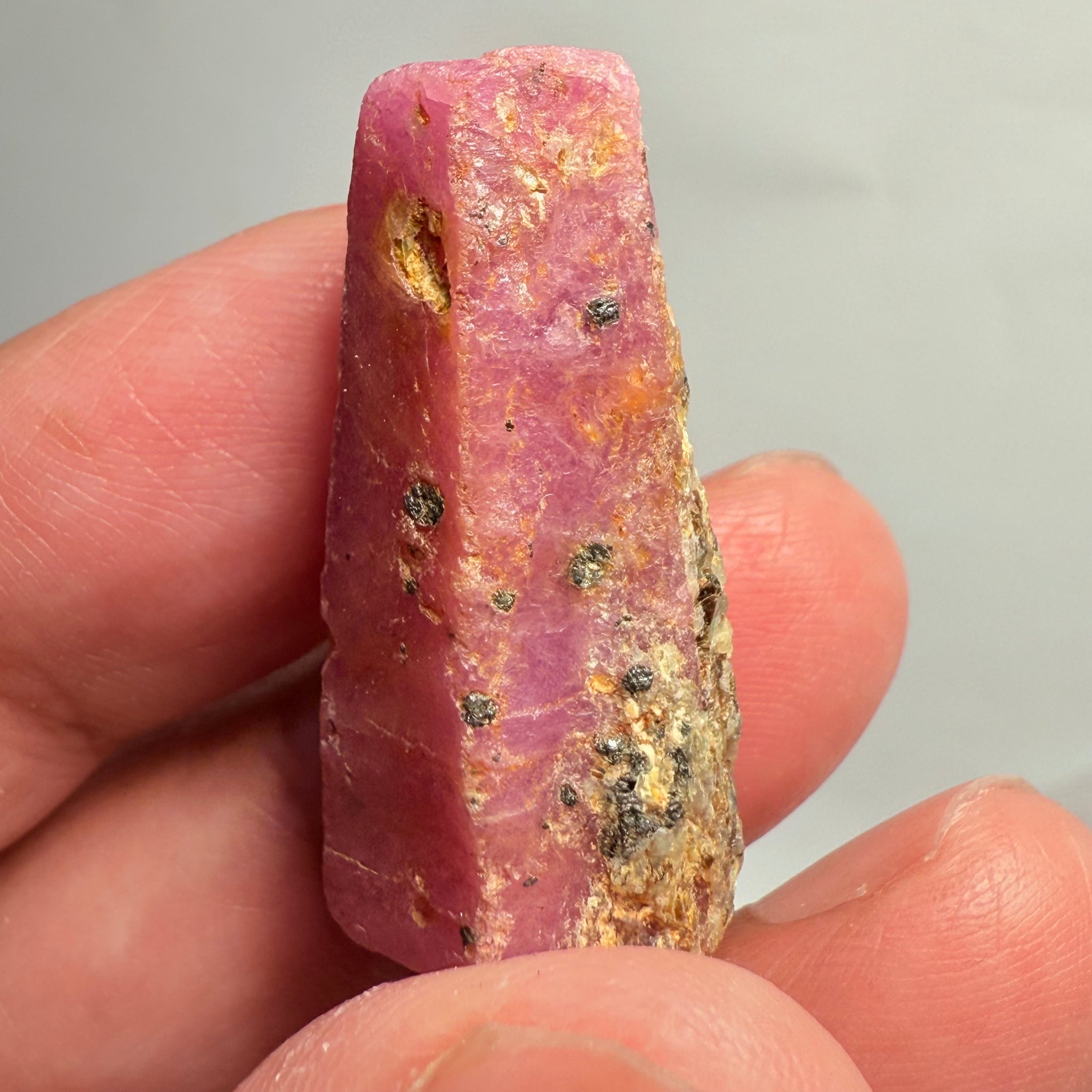 Sapphire Crystal, 12.30gm, Dodoma, Tanzania, Untreated Unheated