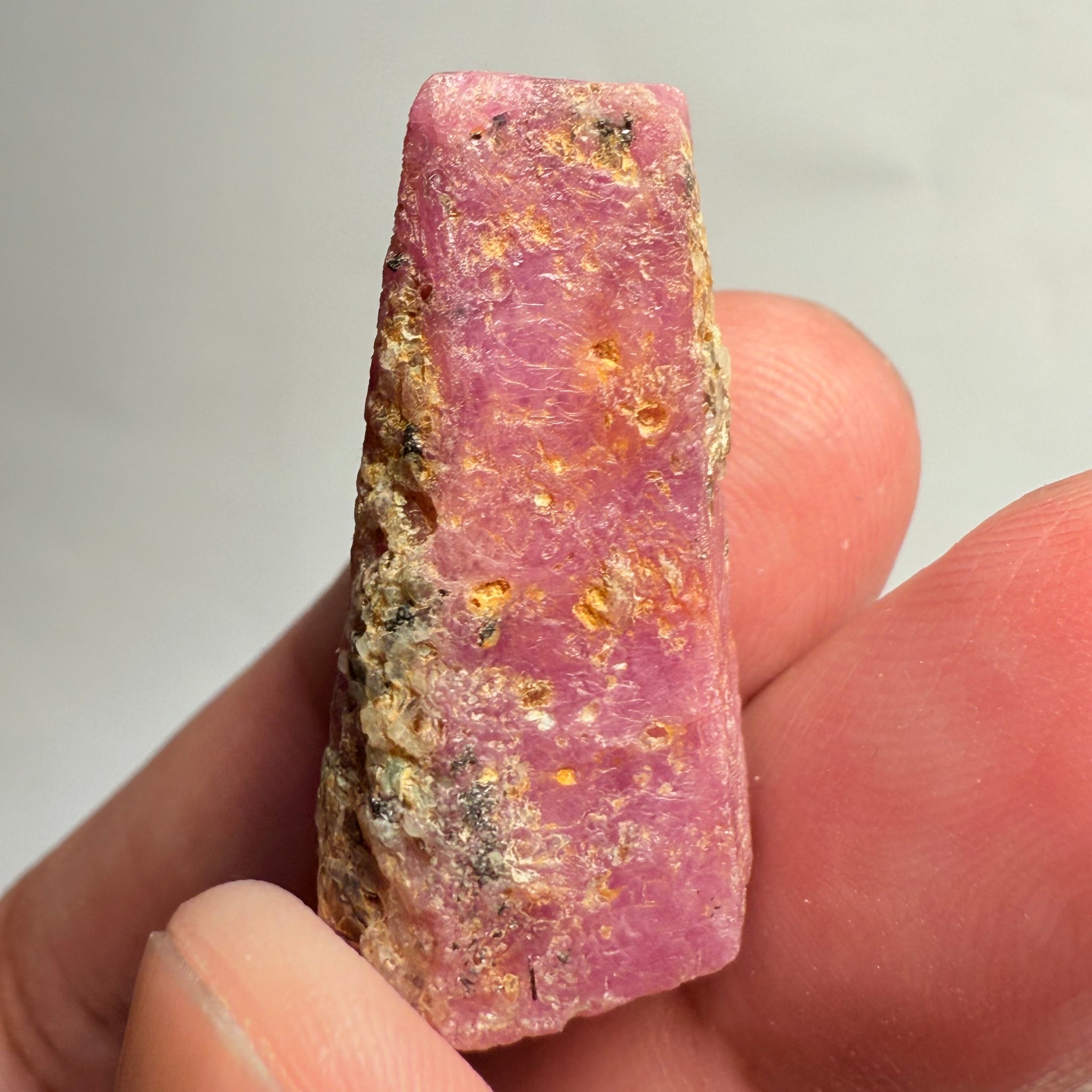 Sapphire Crystal, 12.30gm, Dodoma, Tanzania, Untreated Unheated