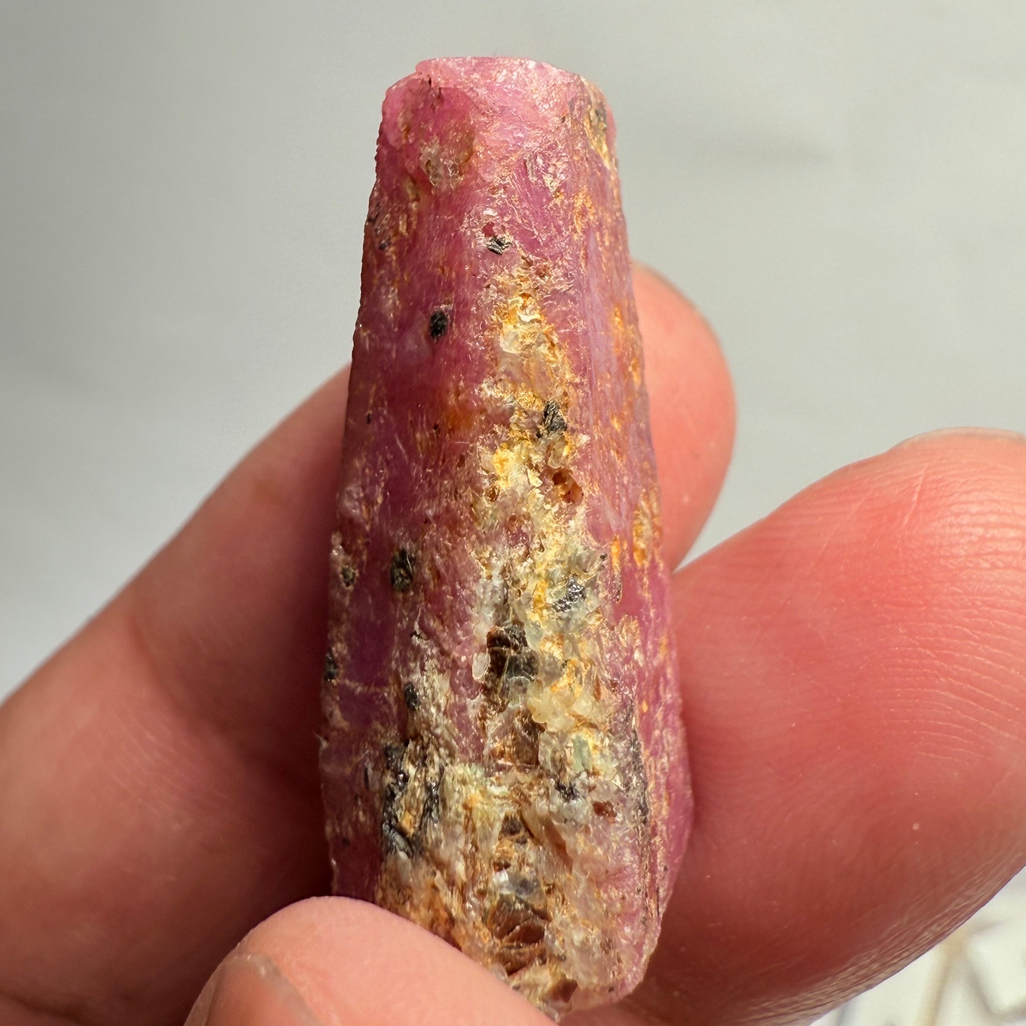 Sapphire Crystal, 12.30gm, Dodoma, Tanzania, Untreated Unheated