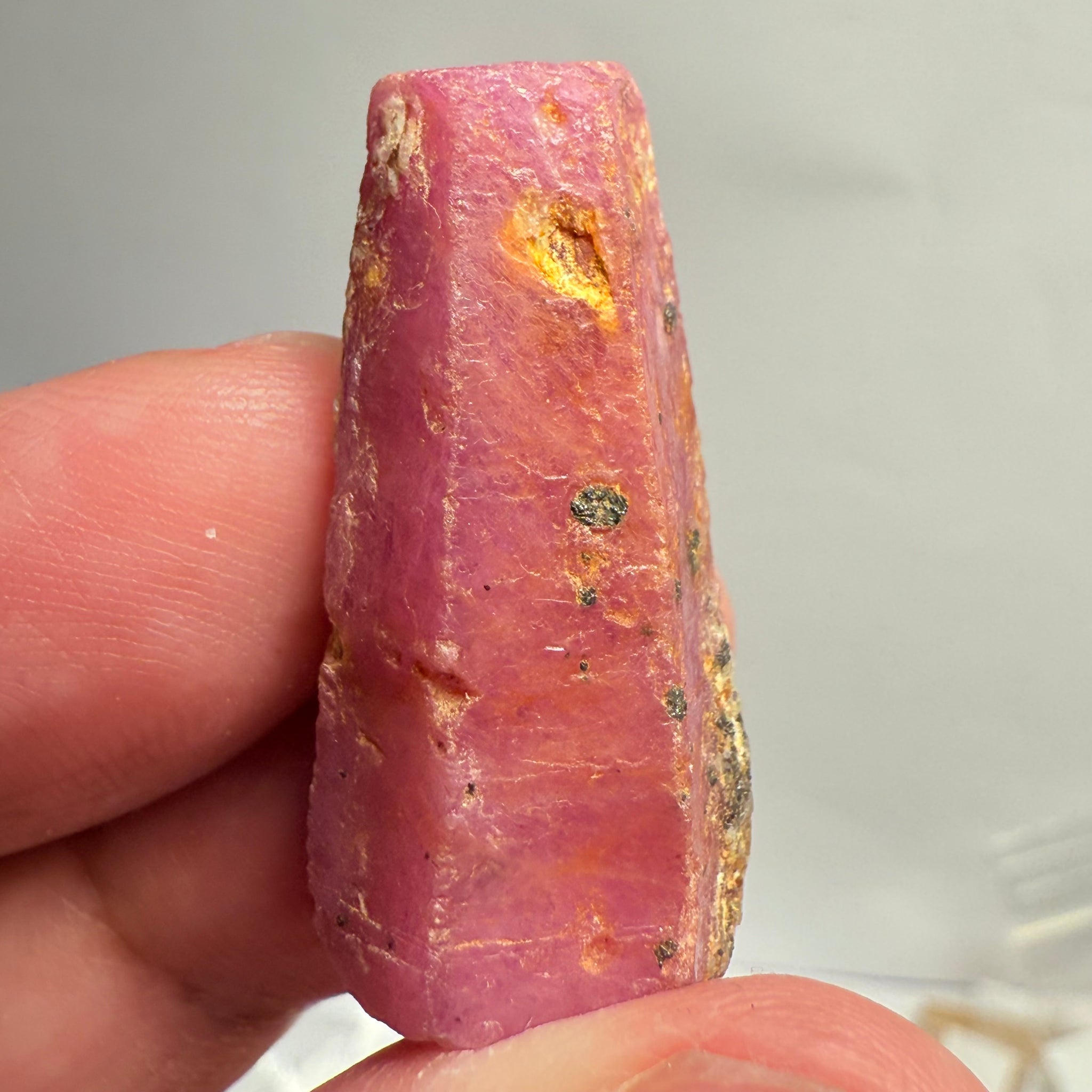 Sapphire Crystal, 12.30gm, Dodoma, Tanzania, Untreated Unheated