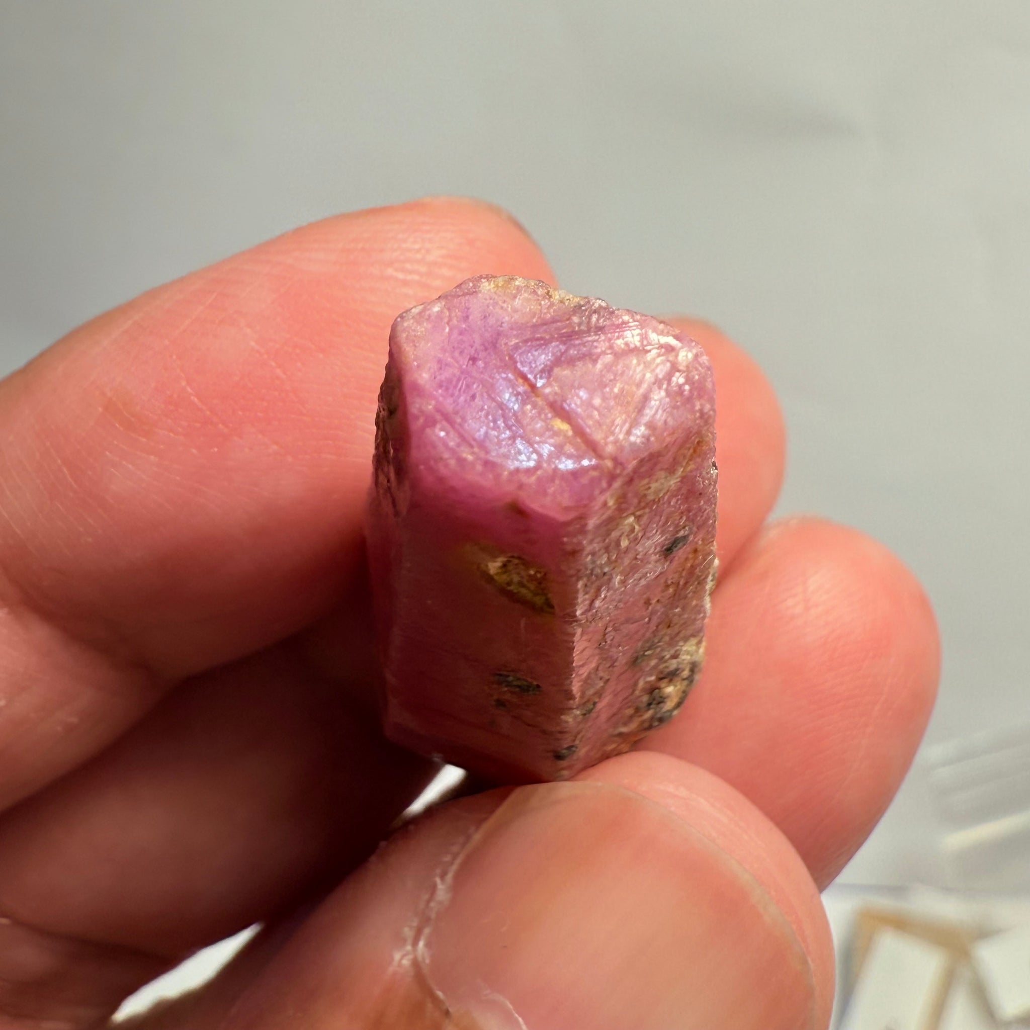 Sapphire Crystal, 12.30gm, Dodoma, Tanzania, Untreated Unheated