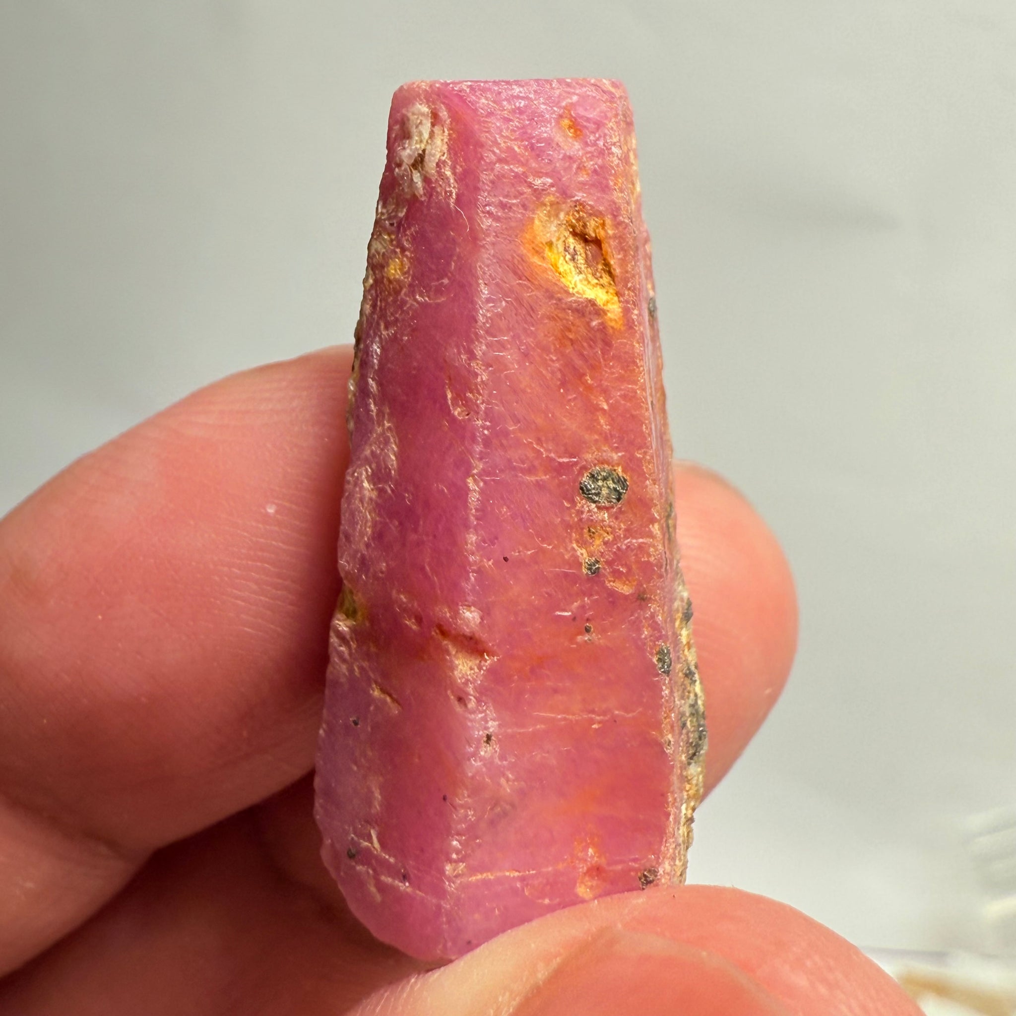 Sapphire Crystal, 12.30gm, Dodoma, Tanzania, Untreated Unheated