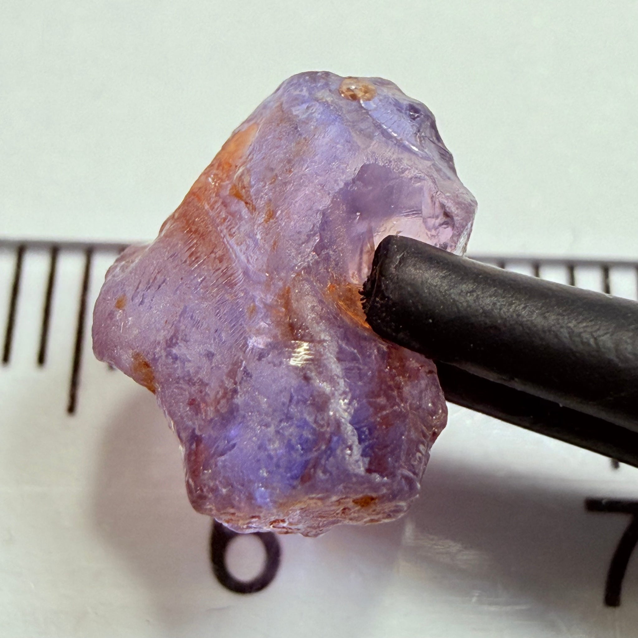 Winza Sapphire, 3.28ct, Winza, Tanzania, Untreated Unheated, flat stone, not facetable, set it in jewellery as is