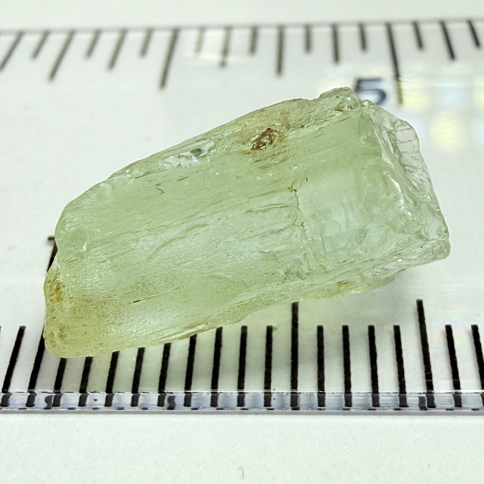 Aquamarine, 6.38ct, Loliondo, Tanzania, Untreated Unheated, si-vs