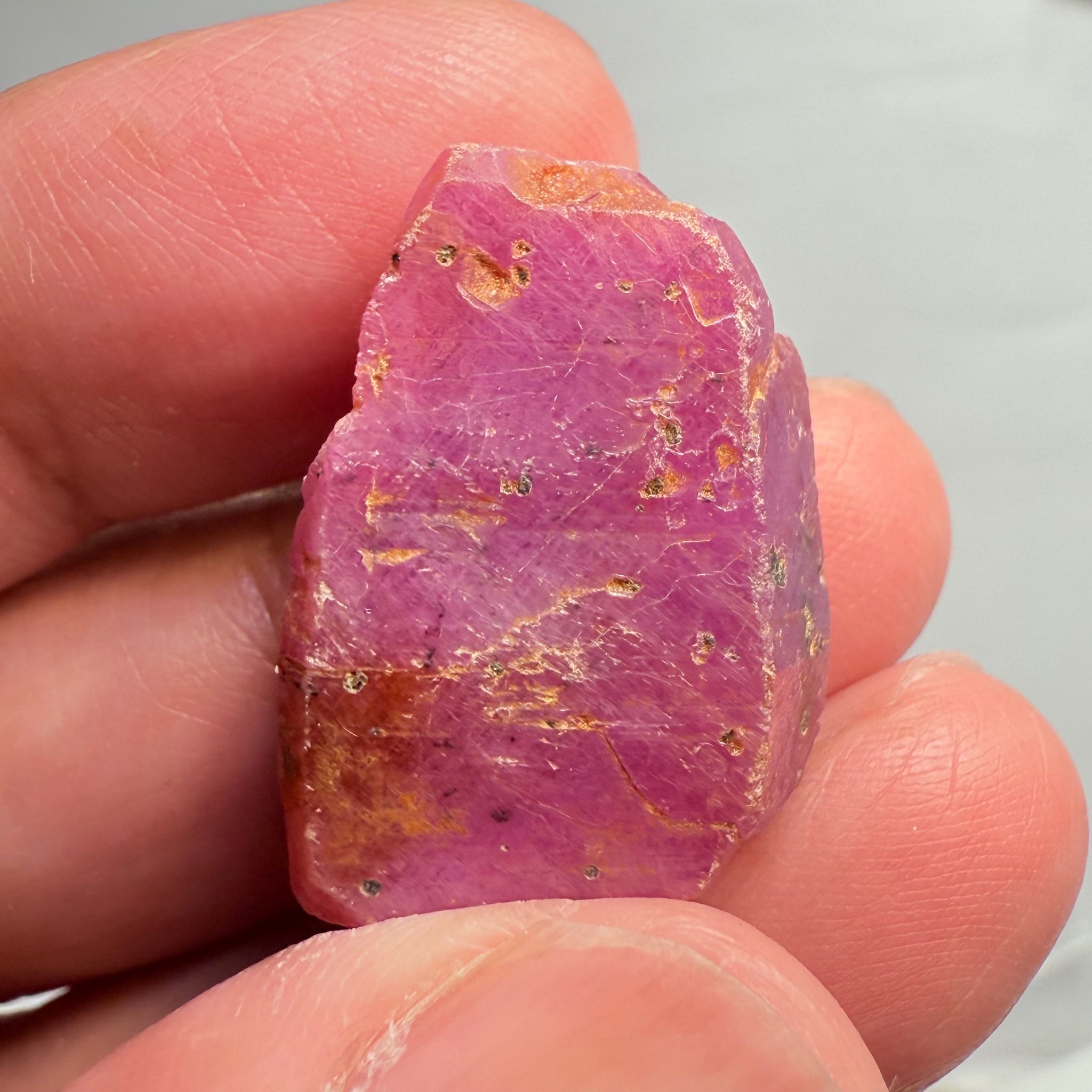 Sapphire Crystal, 10.00gm, Dodoma, Tanzania, Untreated Unheated