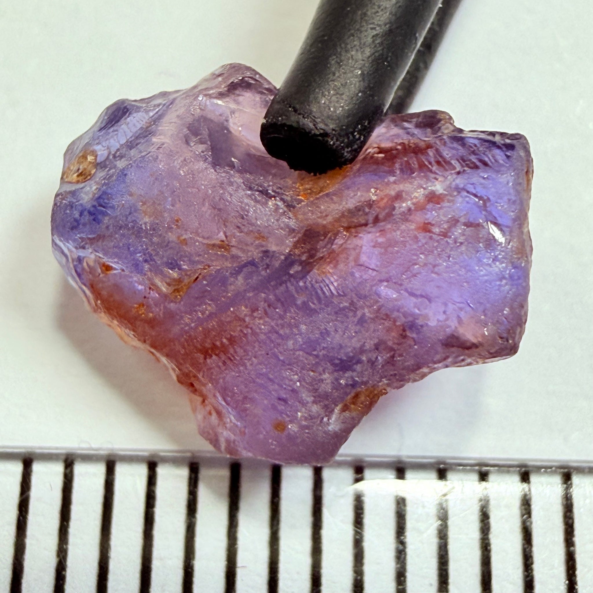 Winza Sapphire, 3.28ct, Winza, Tanzania, Untreated Unheated, flat stone, not facetable, set it in jewellery as is
