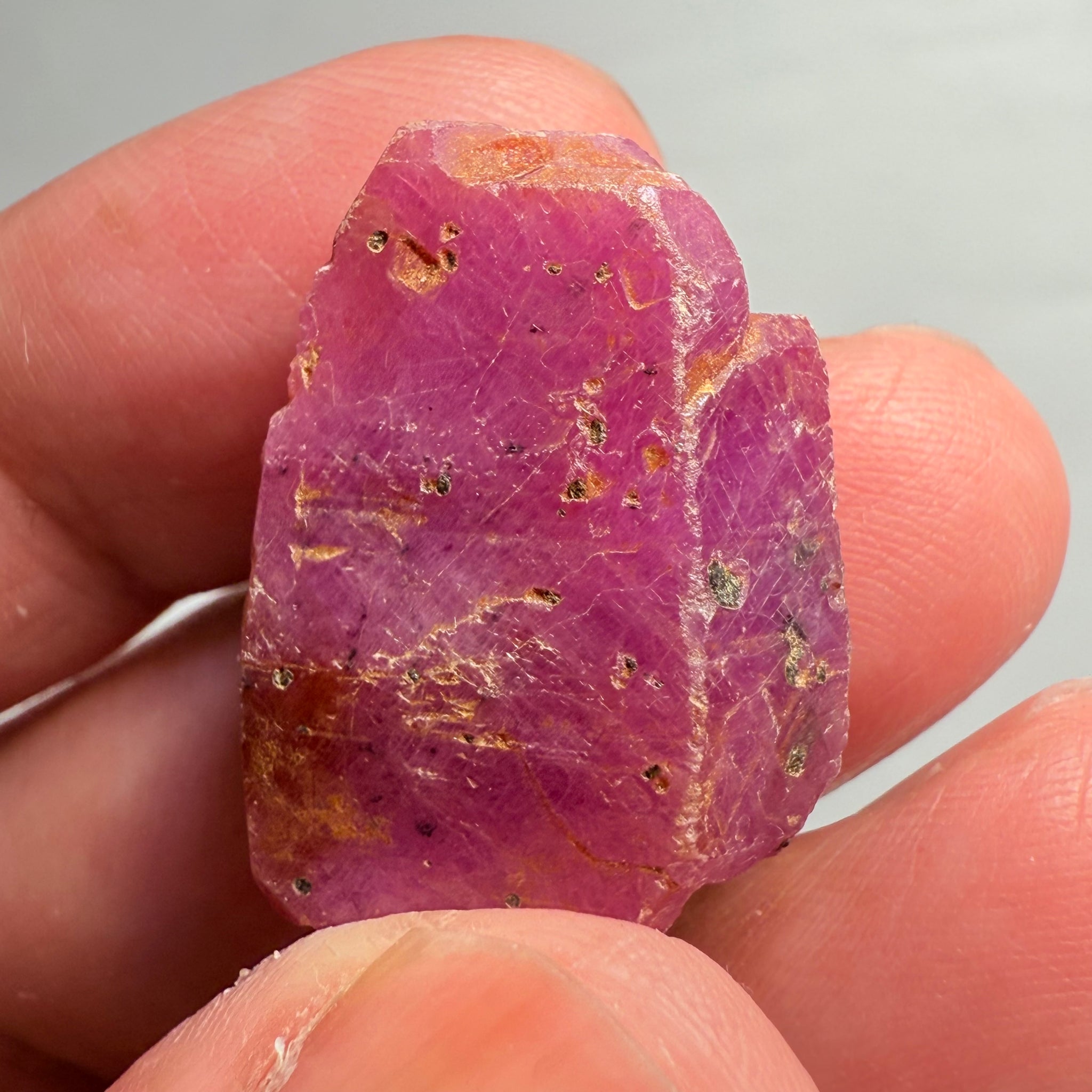 Sapphire Crystal, 10.00gm, Dodoma, Tanzania, Untreated Unheated