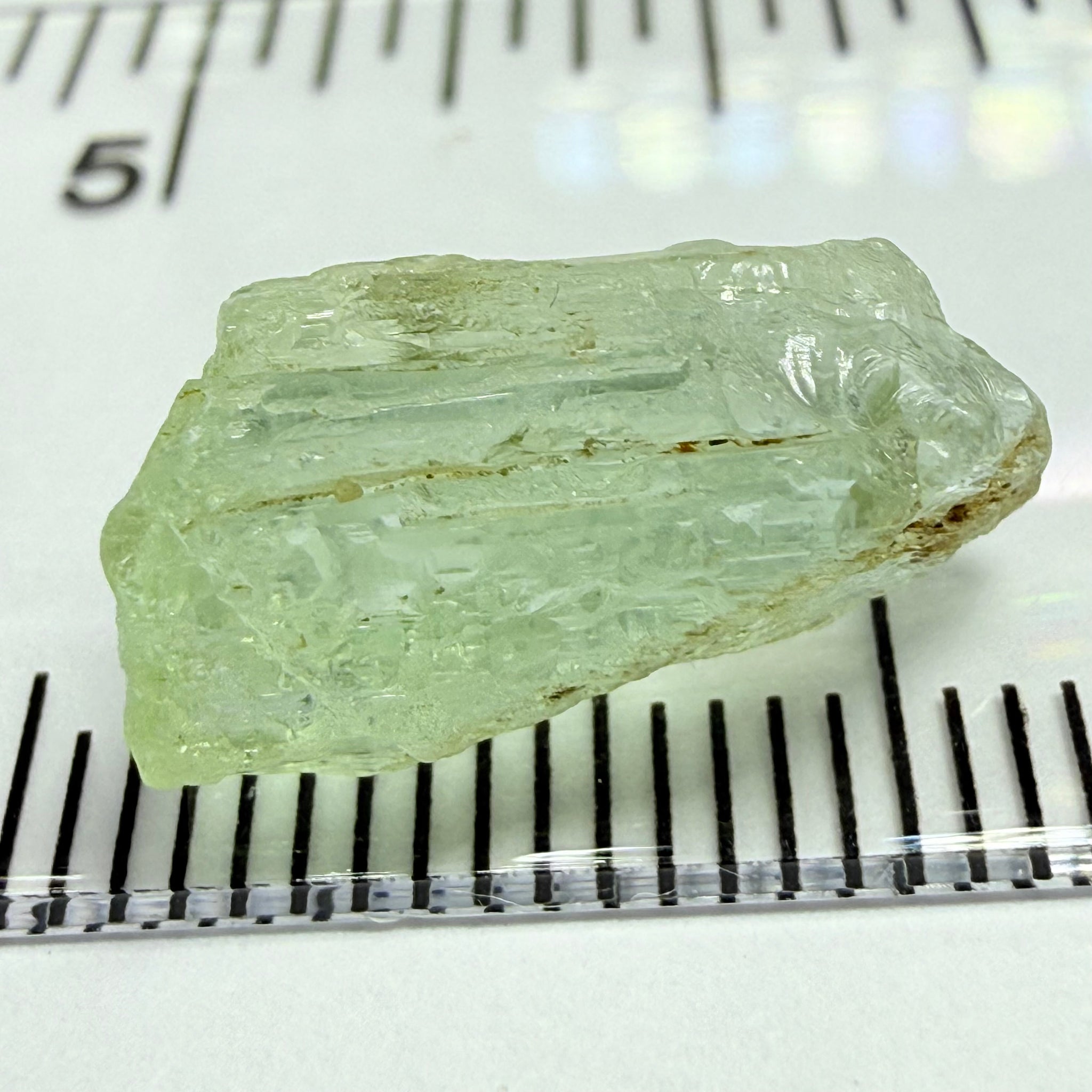 Aquamarine, 6.38ct, Loliondo, Tanzania, Untreated Unheated, si-vs