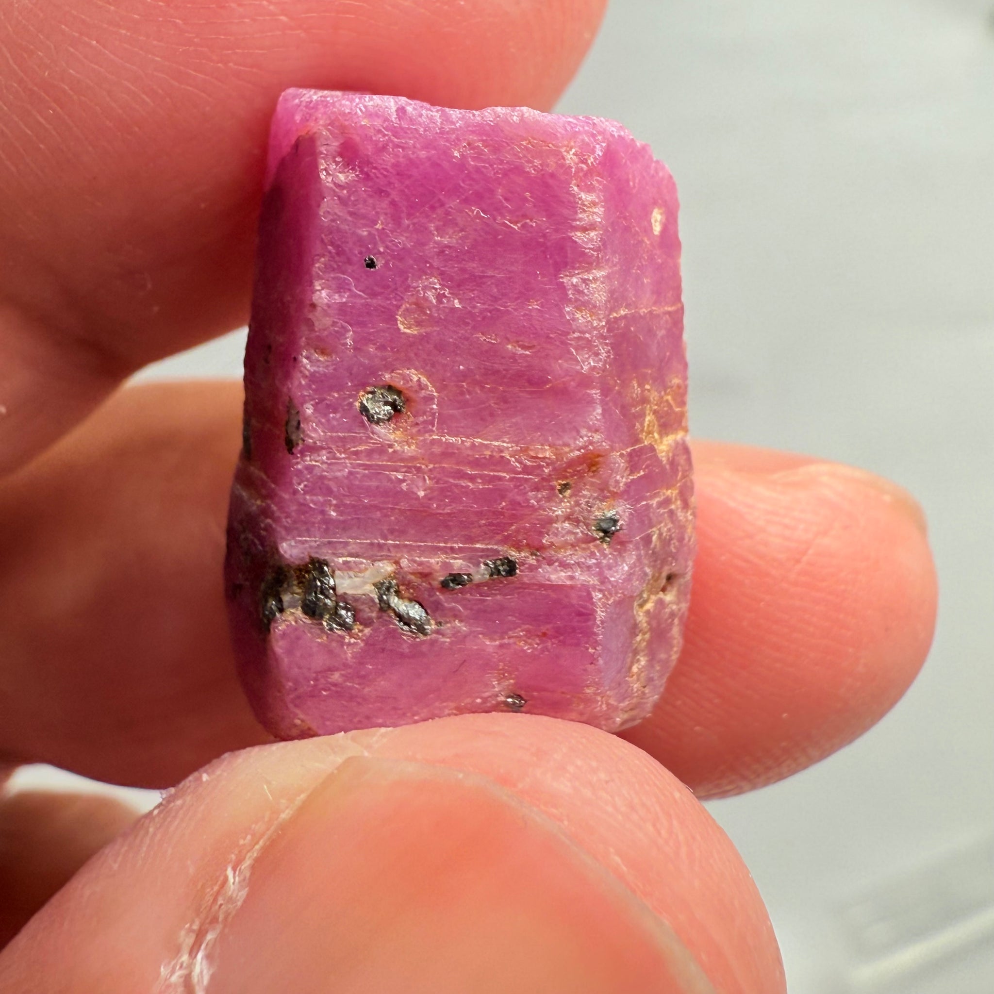 Sapphire Crystal, 9.40gm, Dodoma, Tanzania, Untreated Unheated