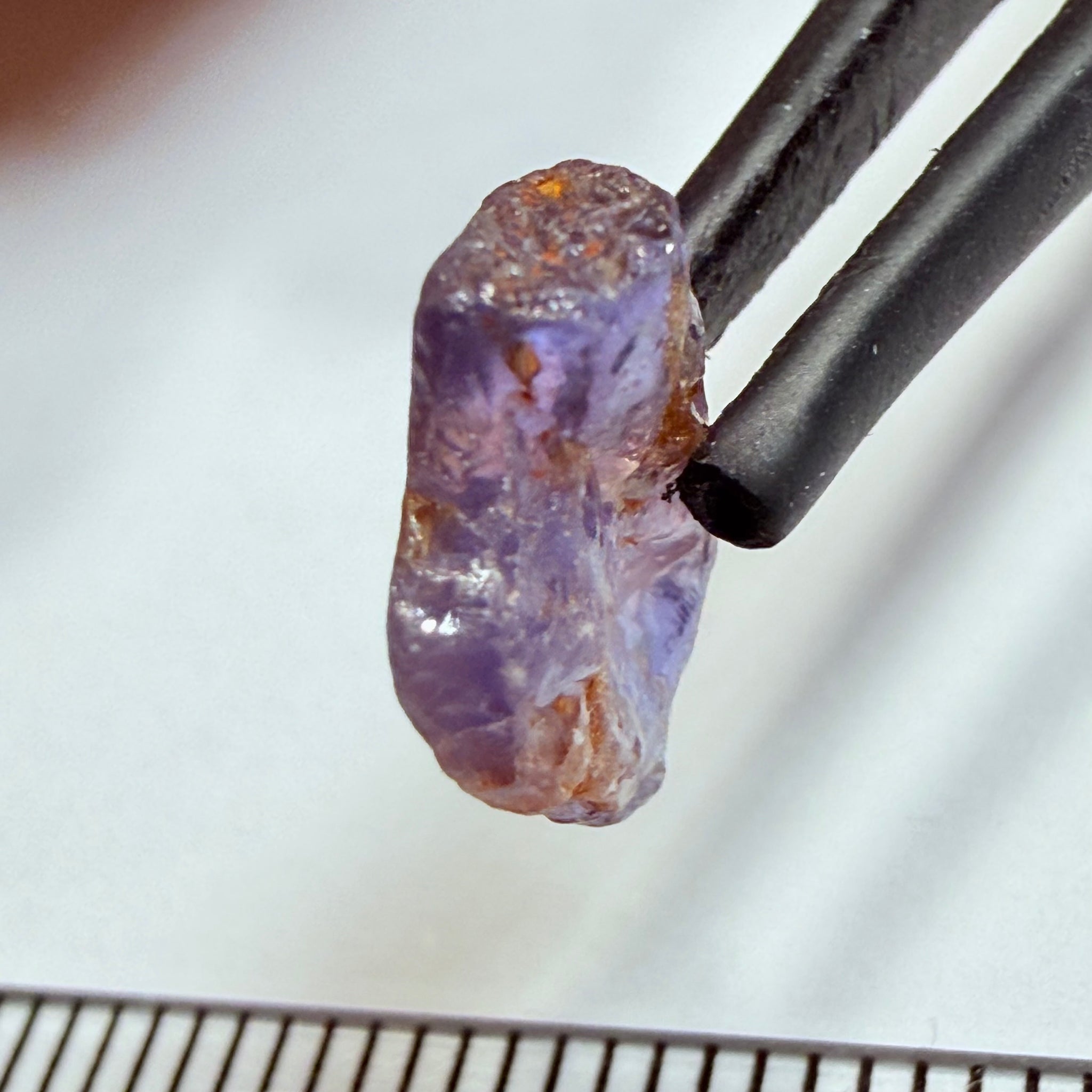 Winza Sapphire, 3.28ct, Winza, Tanzania, Untreated Unheated, flat stone, not facetable, set it in jewellery as is