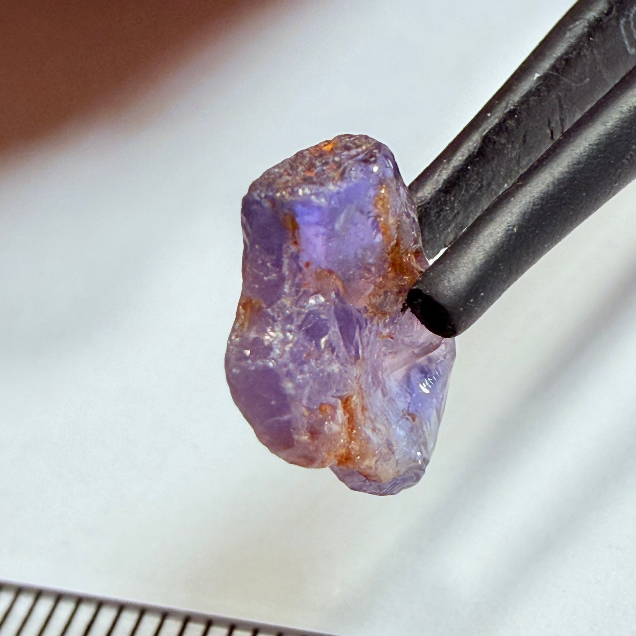 Winza Sapphire, 3.28ct, Winza, Tanzania, Untreated Unheated, flat stone, not facetable, set it in jewellery as is
