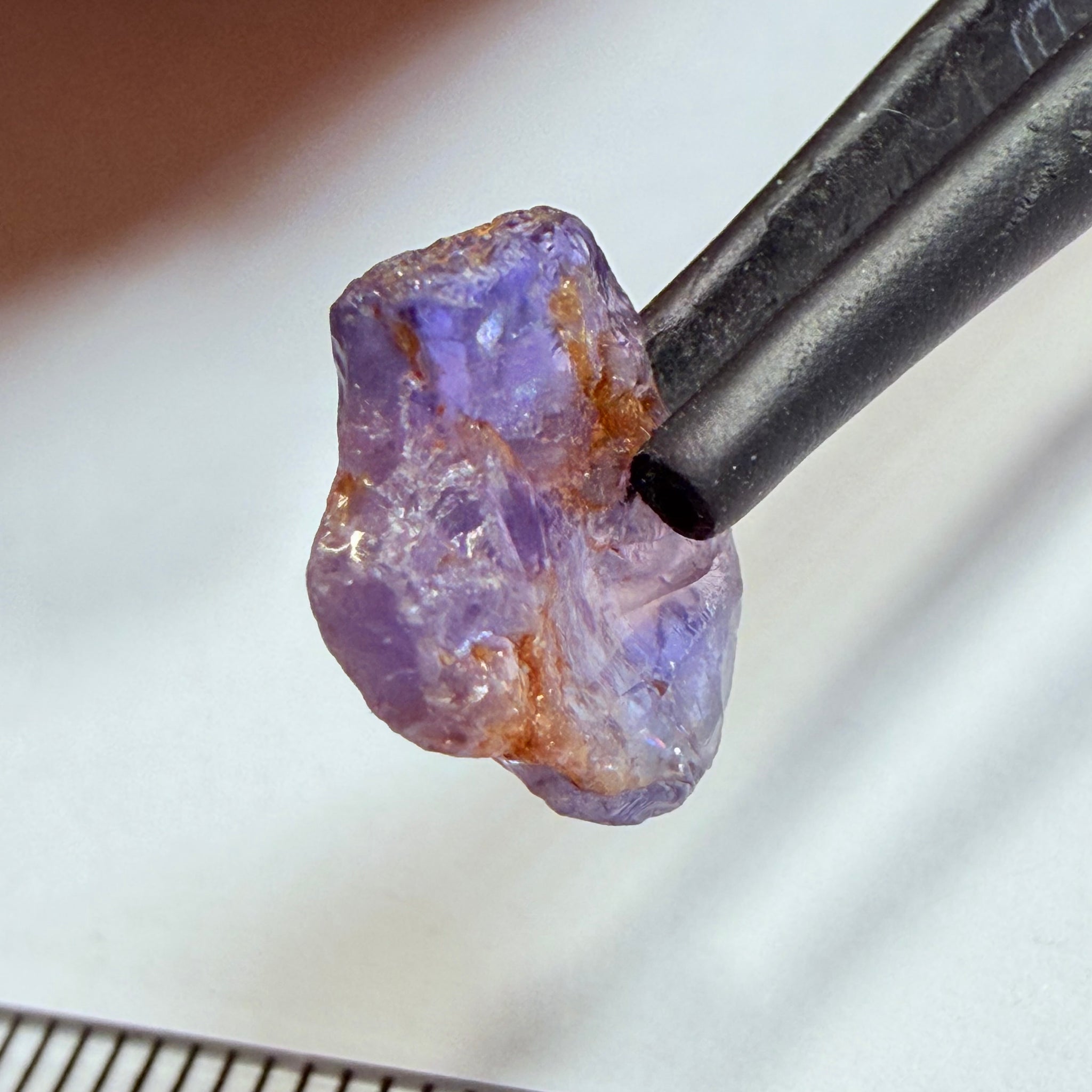 Winza Sapphire, 3.28ct, Winza, Tanzania, Untreated Unheated, flat stone, not facetable, set it in jewellery as is