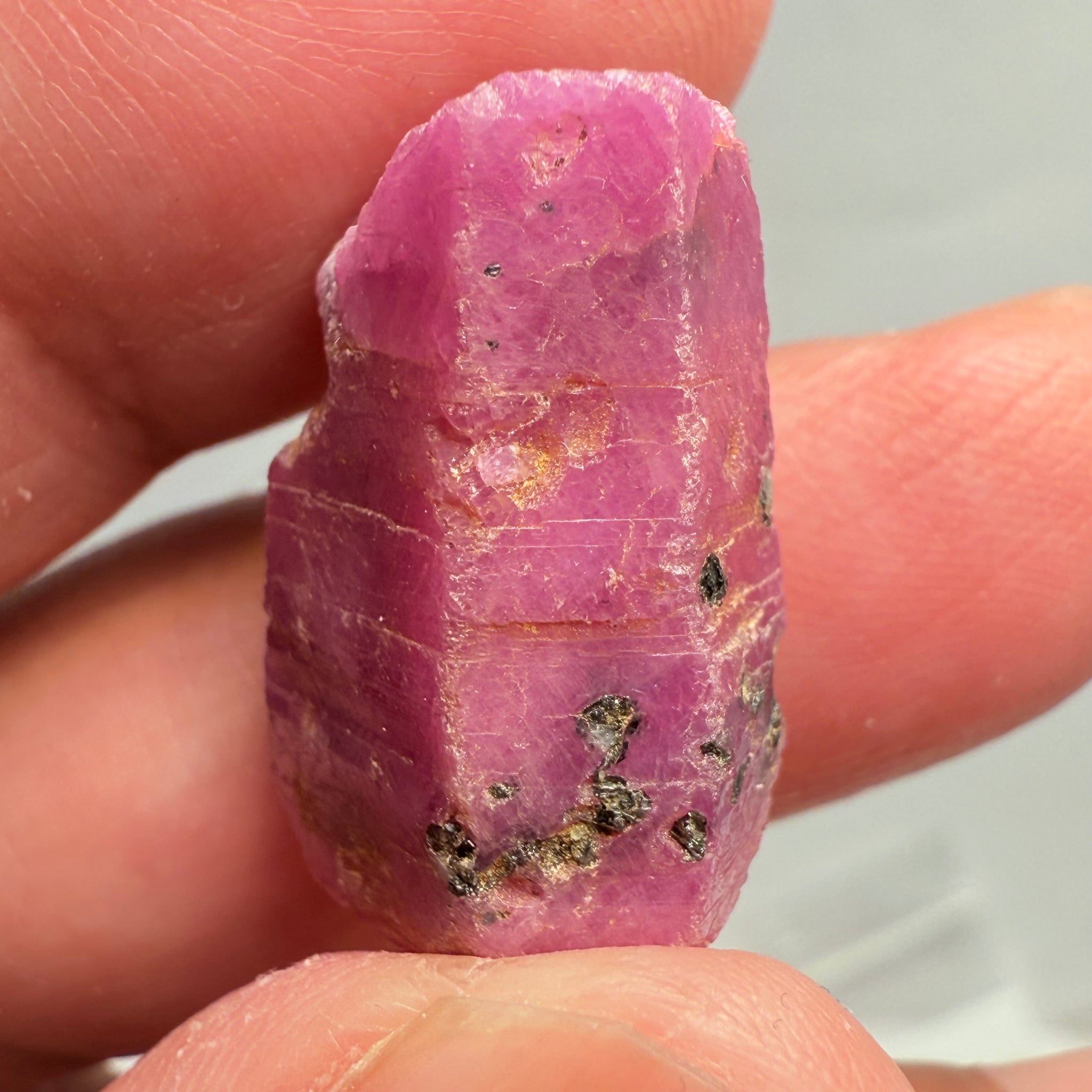 Sapphire Crystal, 9.40gm, Dodoma, Tanzania, Untreated Unheated