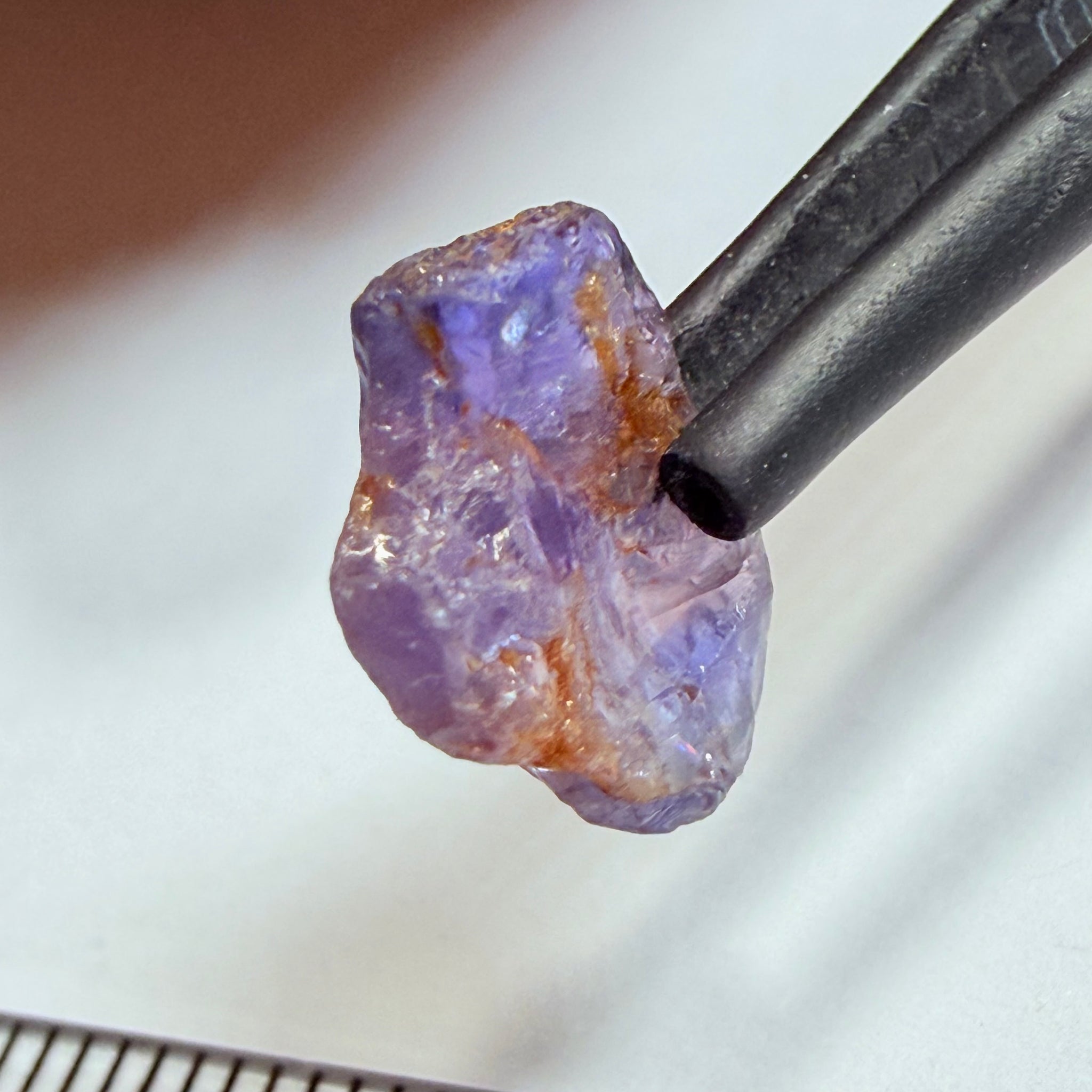 Winza Sapphire, 3.28ct, Winza, Tanzania, Untreated Unheated, flat stone, not facetable, set it in jewellery as is