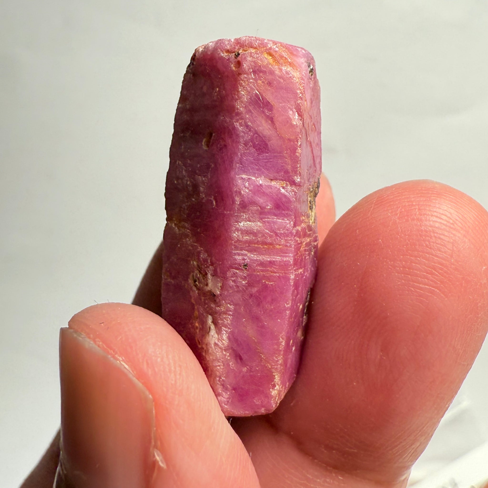 Sapphire Crystal, 15.80gm, Dodoma, Tanzania, Untreated Unheated