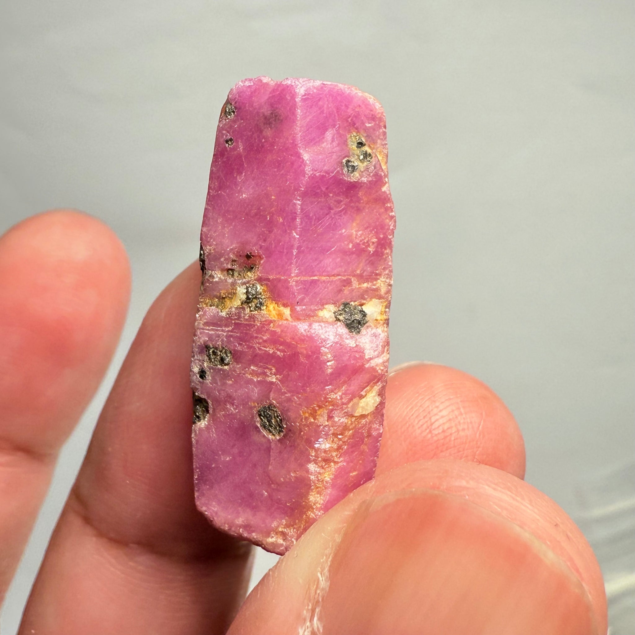 Sapphire Crystal, 15.80gm, Dodoma, Tanzania, Untreated Unheated