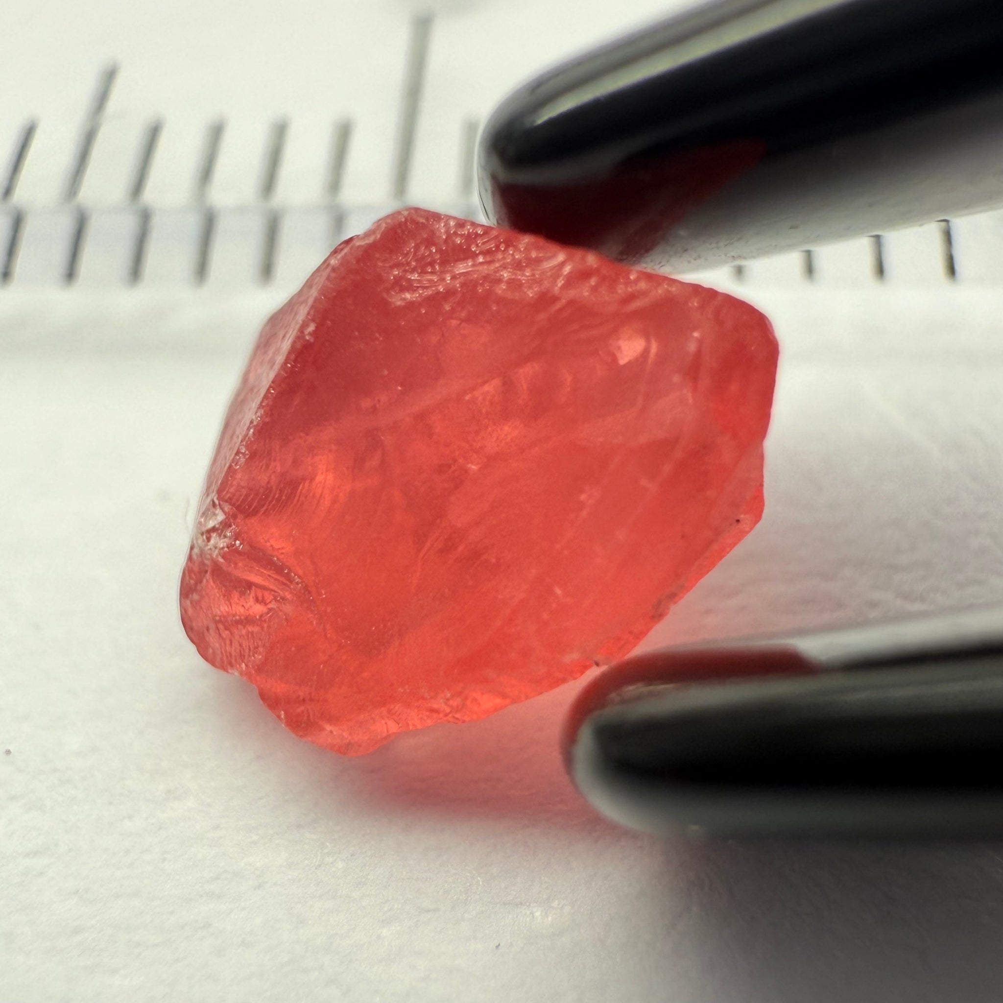 Mahenge Spinel, 1.63ct, Tanzania, Untreated Unheated, slight inclusion on skin, will come off on preform, slightly silky