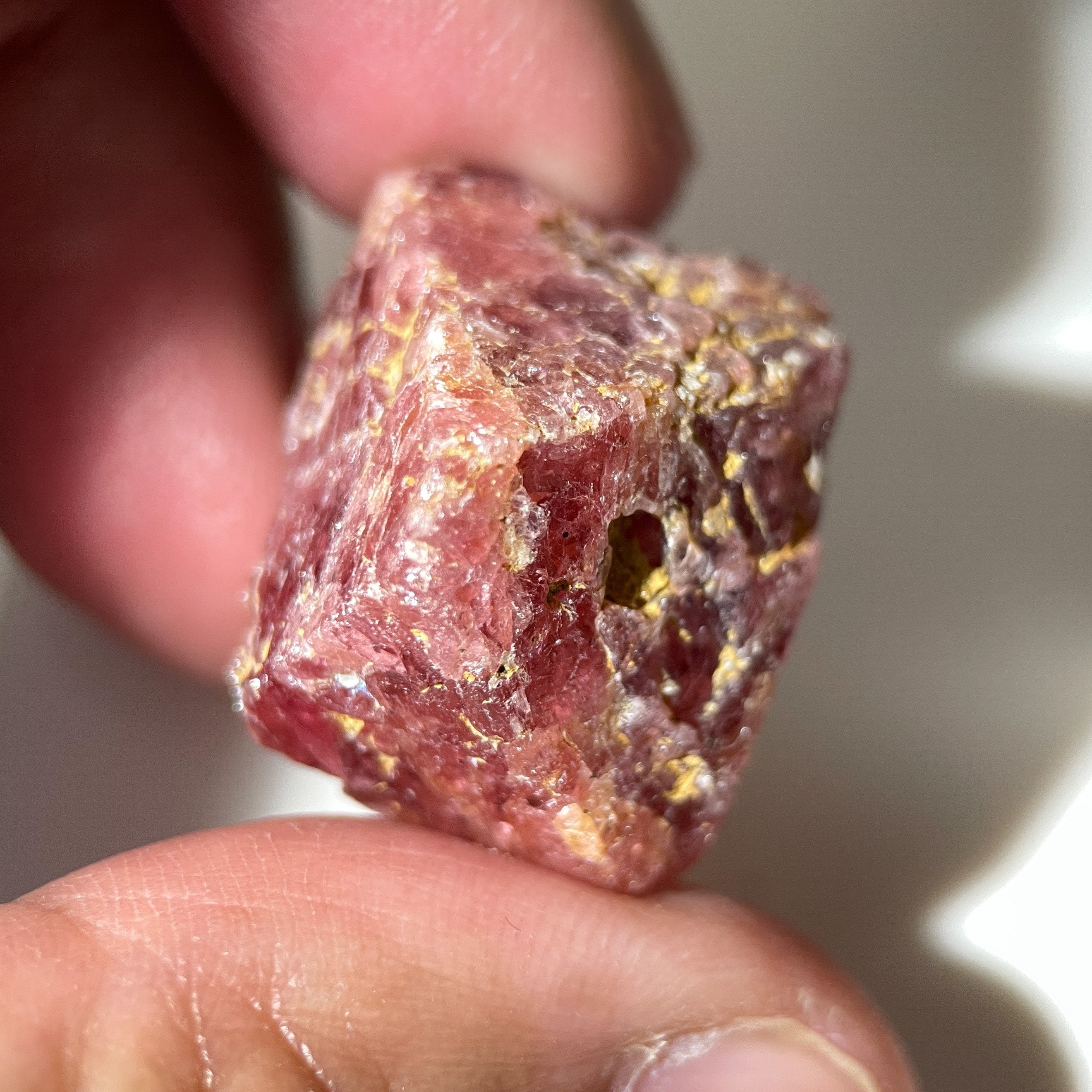 87.21Ct Mahenge Spinel Crystal Tanzania Untreated