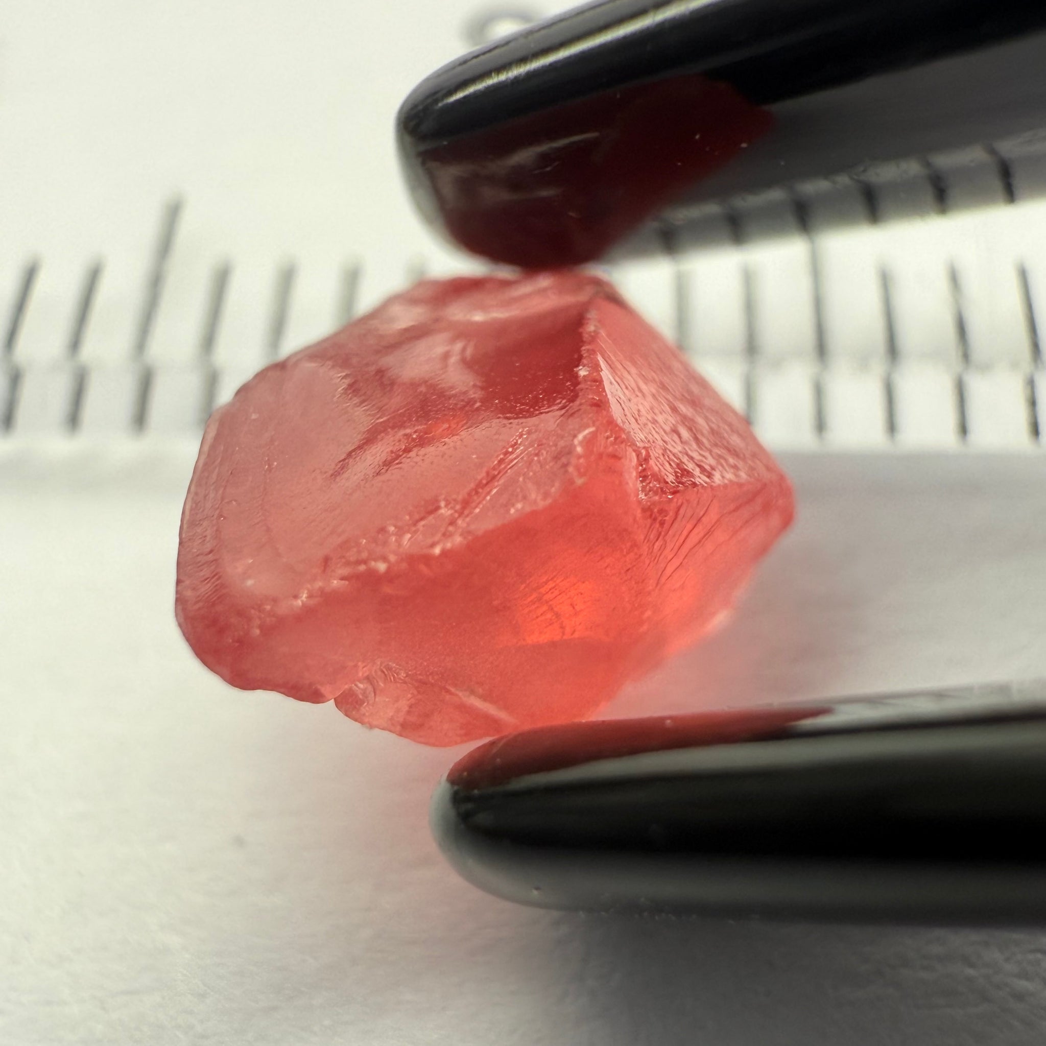 Mahenge Spinel, 1.63ct, Tanzania, Untreated Unheated, slight inclusion on skin, will come off on preform, slightly silky