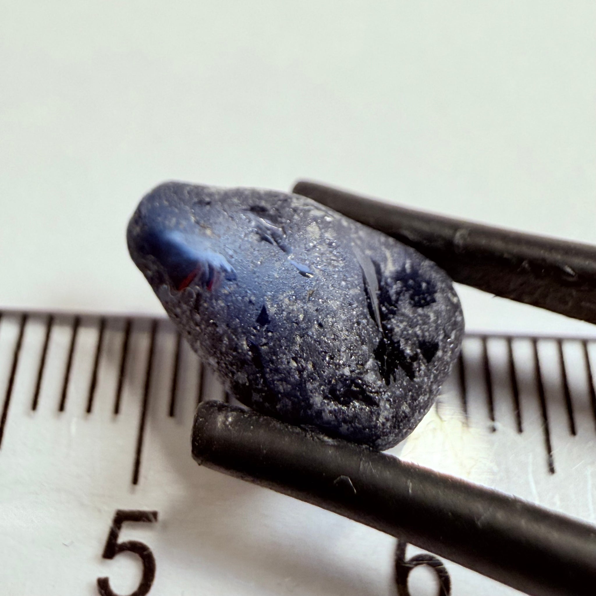 Umba Sapphire, 4.23ct, Umba, Tanzania, Untreated Unheated, some crazy zoning and beautiful trichroic colours under the dichroscope, vvs