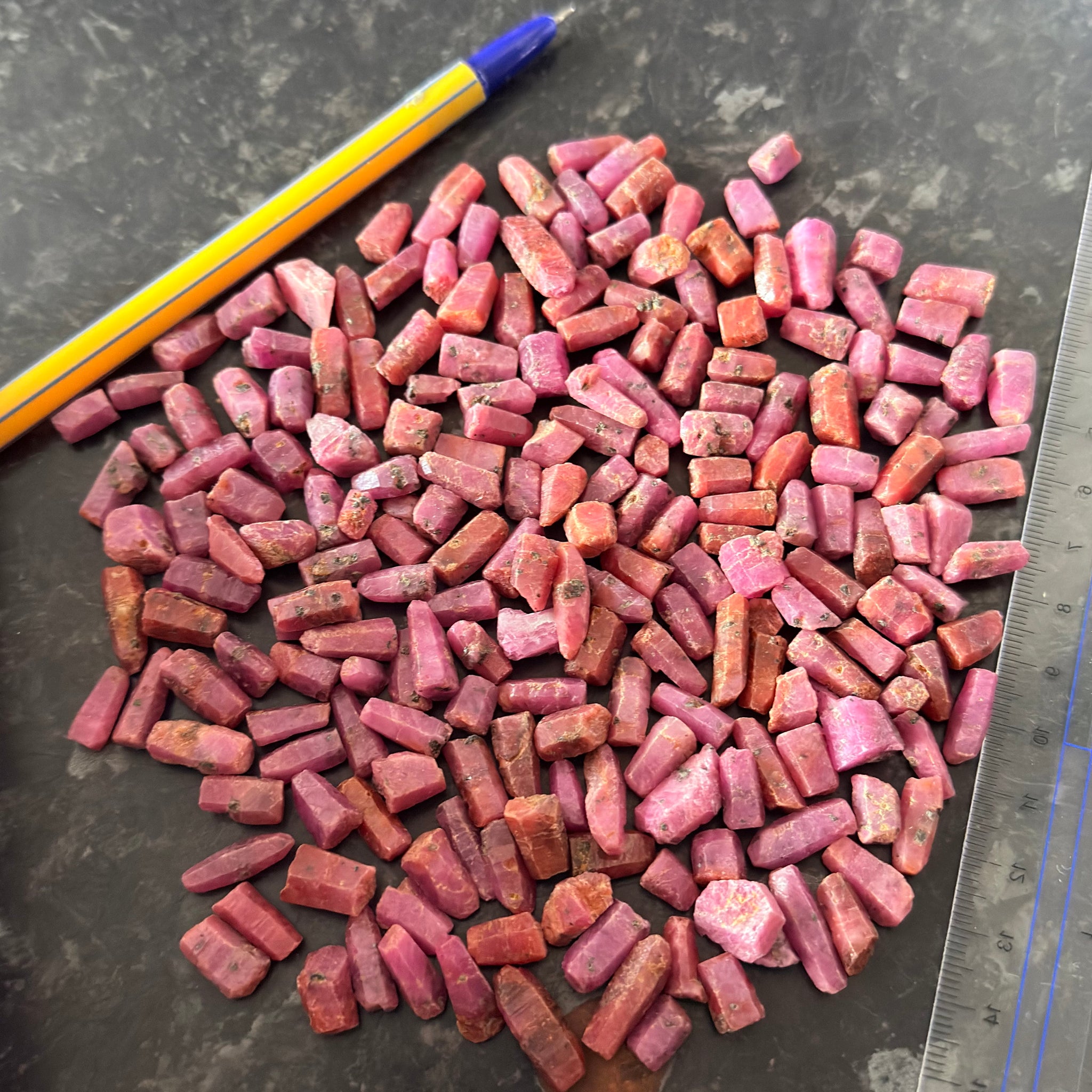 Sapphire Crystal Wholesale Lot Deal, small sizes 202.10gm, 209pcs in lot, average size is 0.96gm. Dodoma, Tanzania, Untreated Unheated. Priced at wholesale for people who want to resell