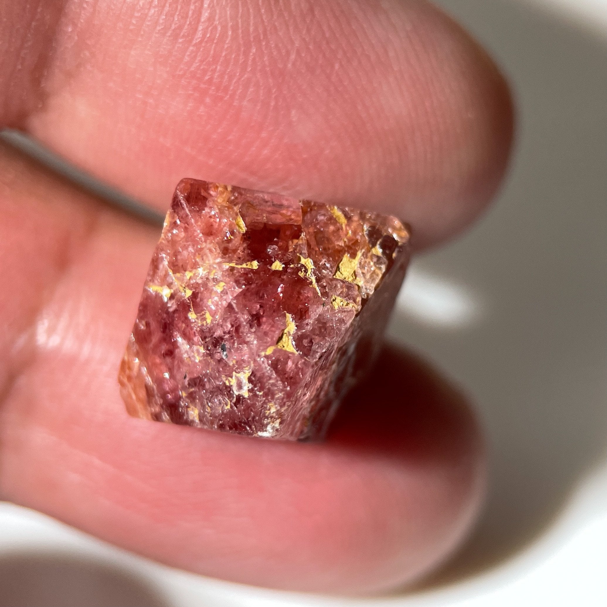 20.42Ct Mahenge Spinel Crystal Tanzania Untreated