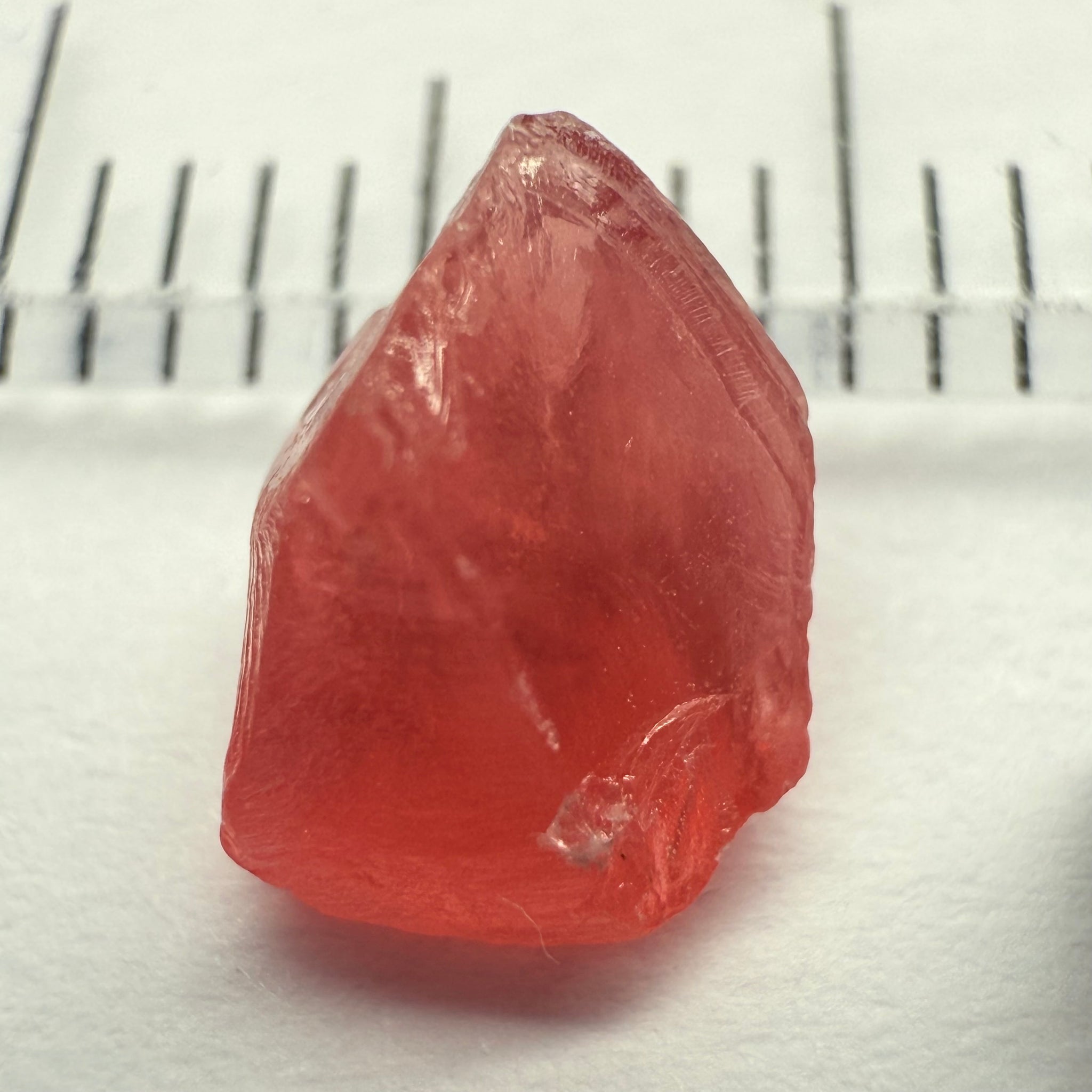 Mahenge Spinel, 1.63ct, Tanzania, Untreated Unheated, slight inclusion on skin, will come off on preform, slightly silky