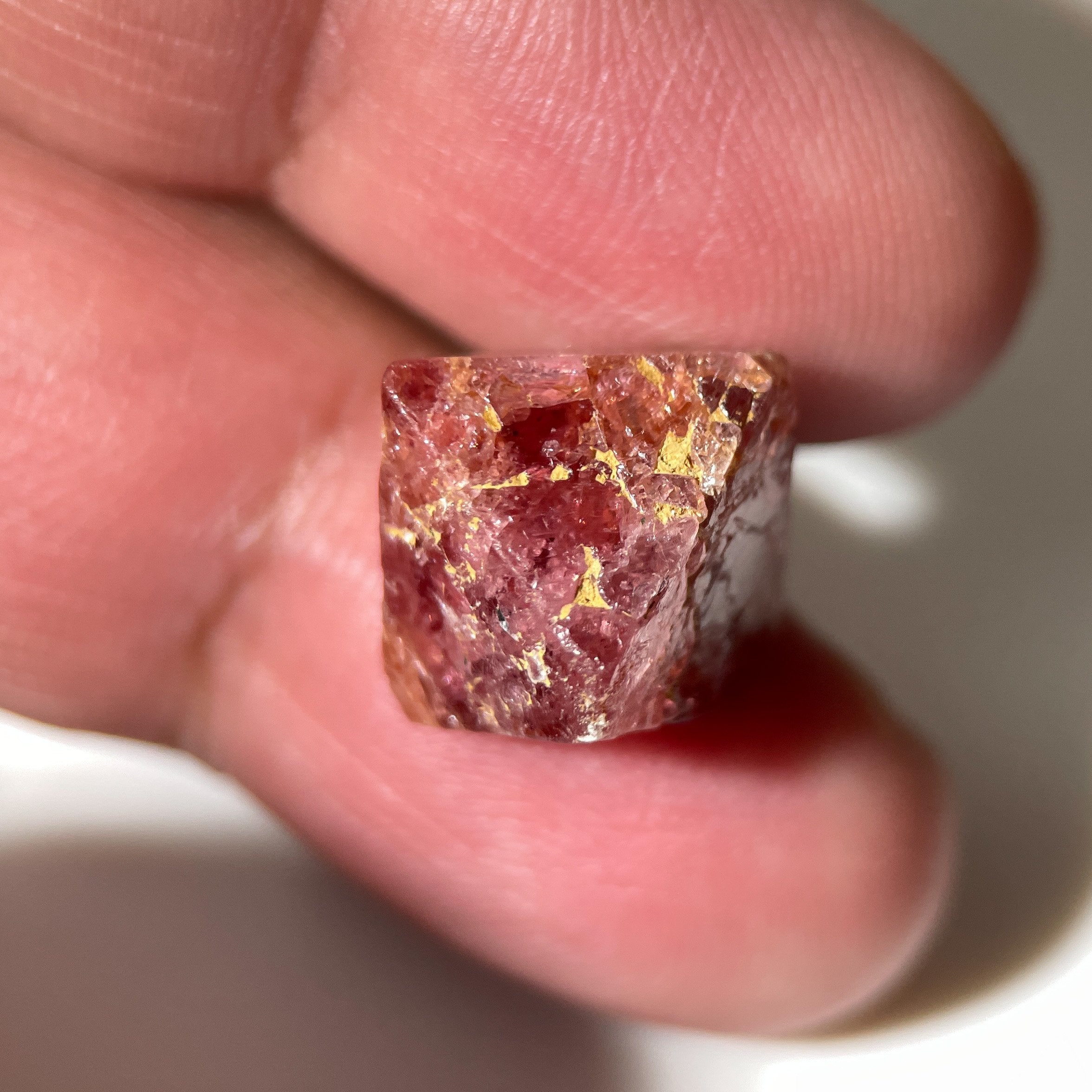 20.42Ct Mahenge Spinel Crystal Tanzania Untreated