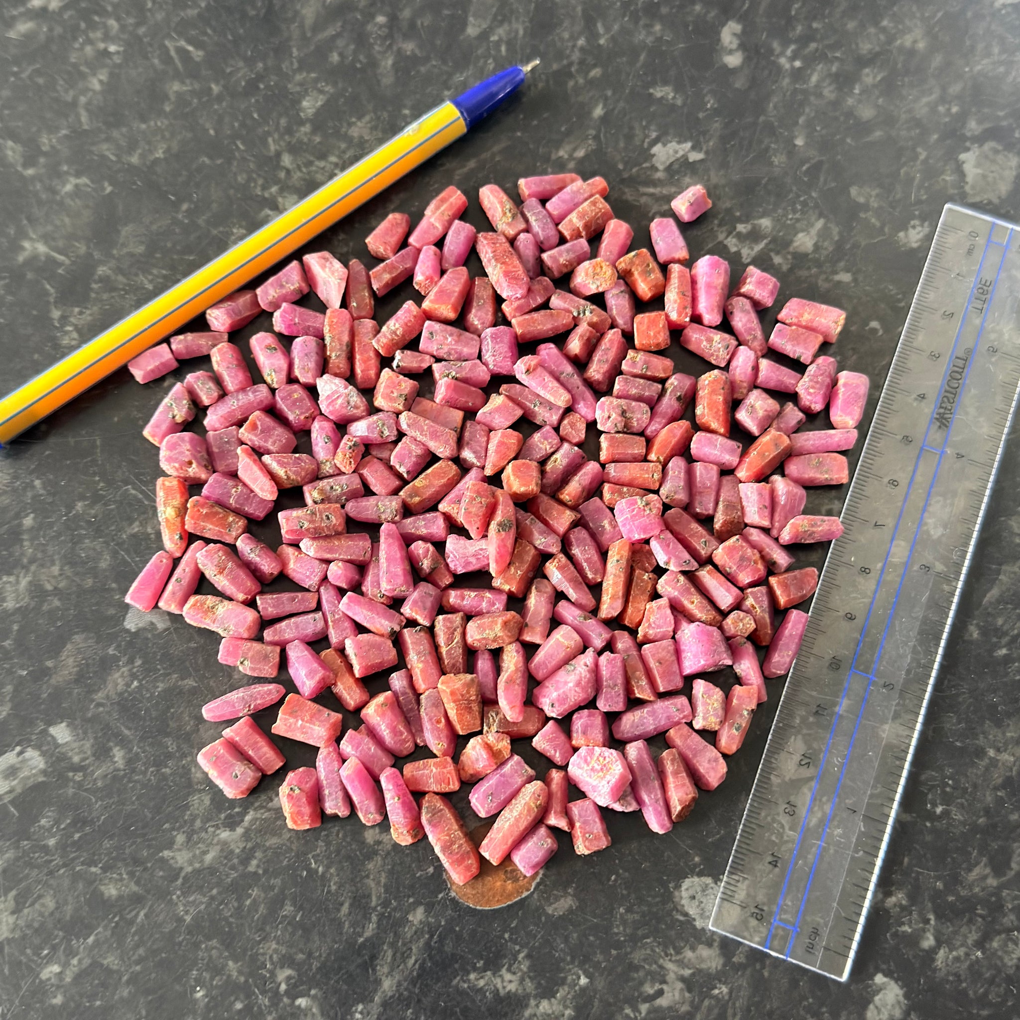 Sapphire Crystal Wholesale Lot Deal, small sizes 202.10gm, 209pcs in lot, average size is 0.96gm. Dodoma, Tanzania, Untreated Unheated. Priced at wholesale for people who want to resell