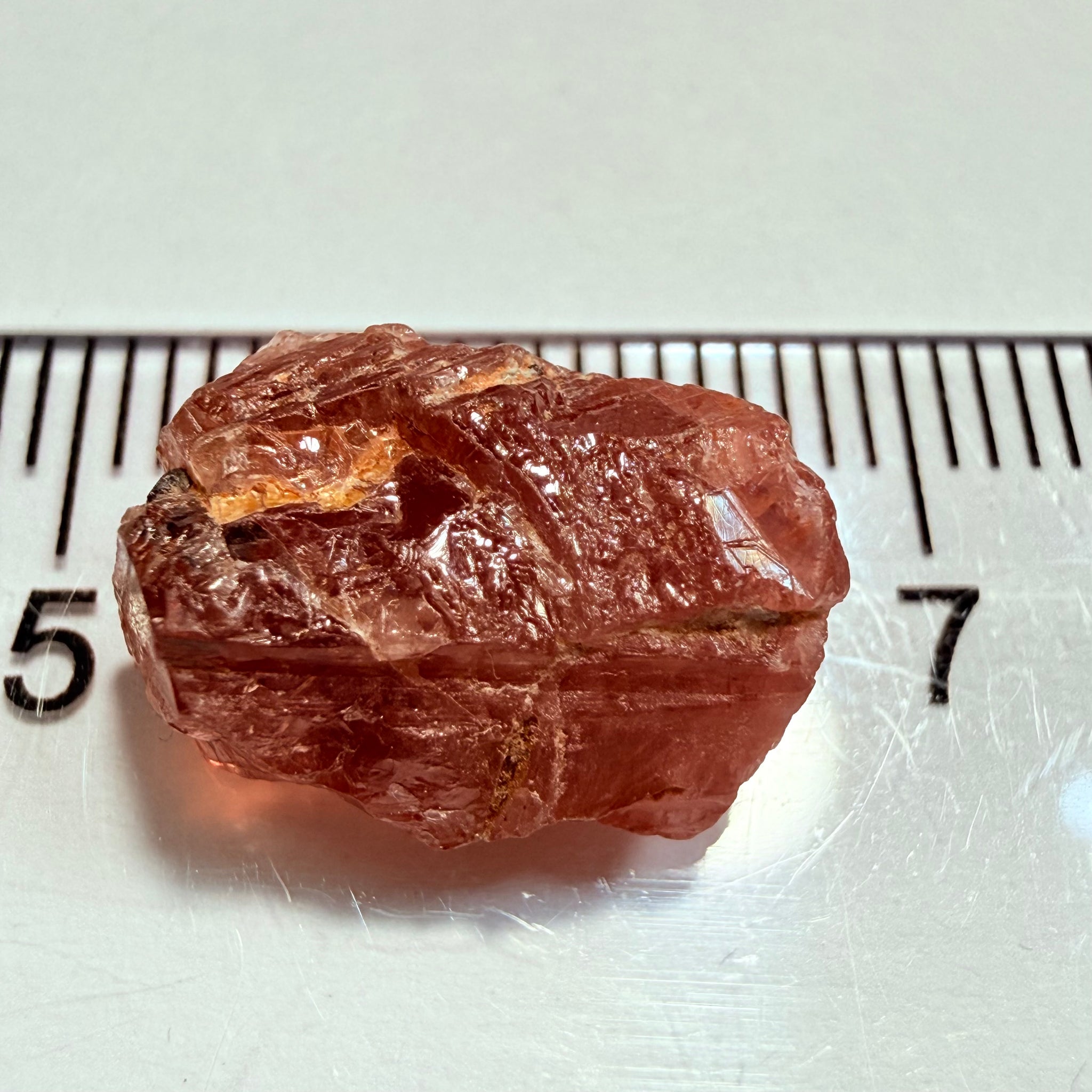 Umba Sapphire Crystal, 8.21ct, Umba, Tanzania, Untreated Unheated, not for faceting, set into jewellery as is