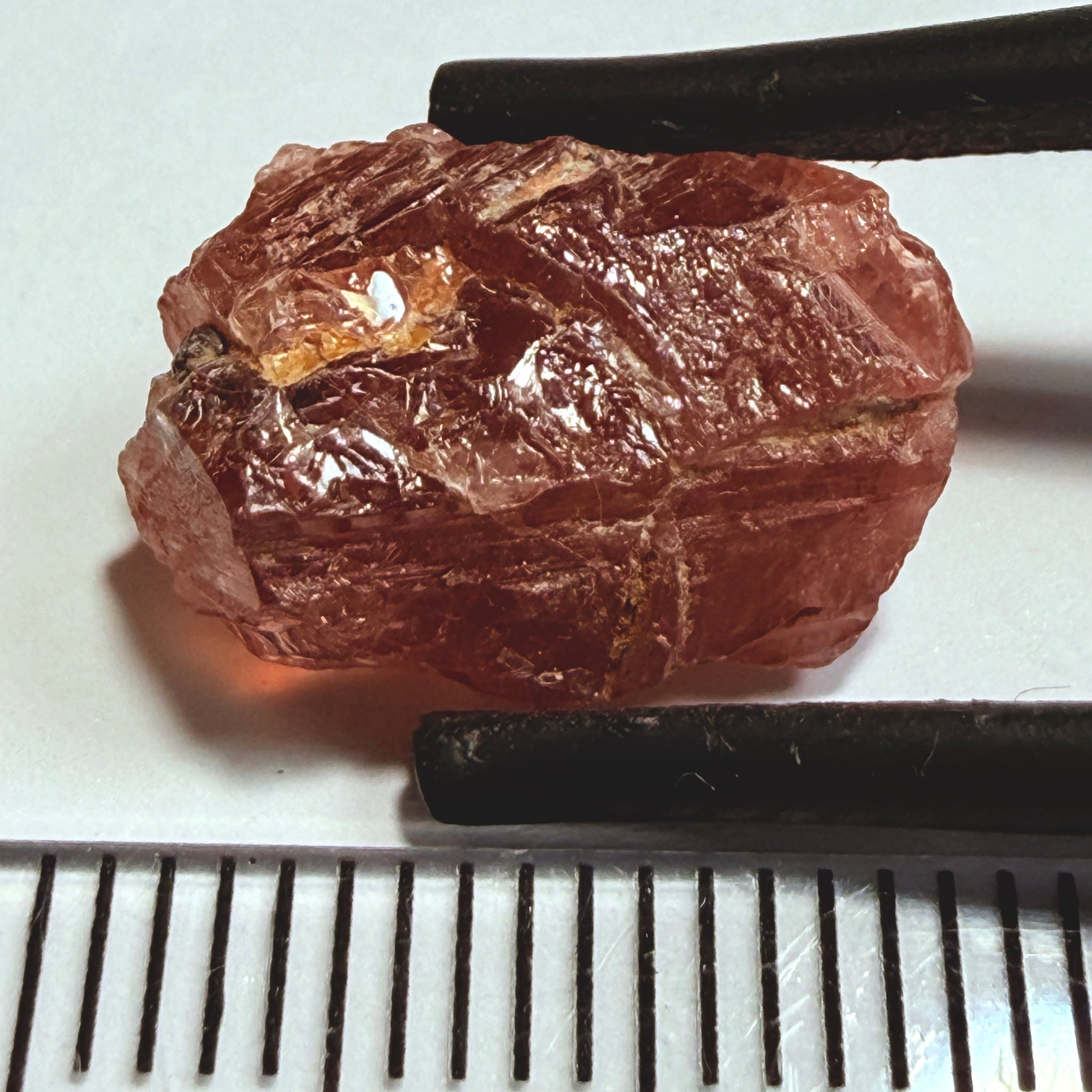 Umba Sapphire Crystal, 8.21ct, Umba, Tanzania, Untreated Unheated, not for faceting, set into jewellery as is