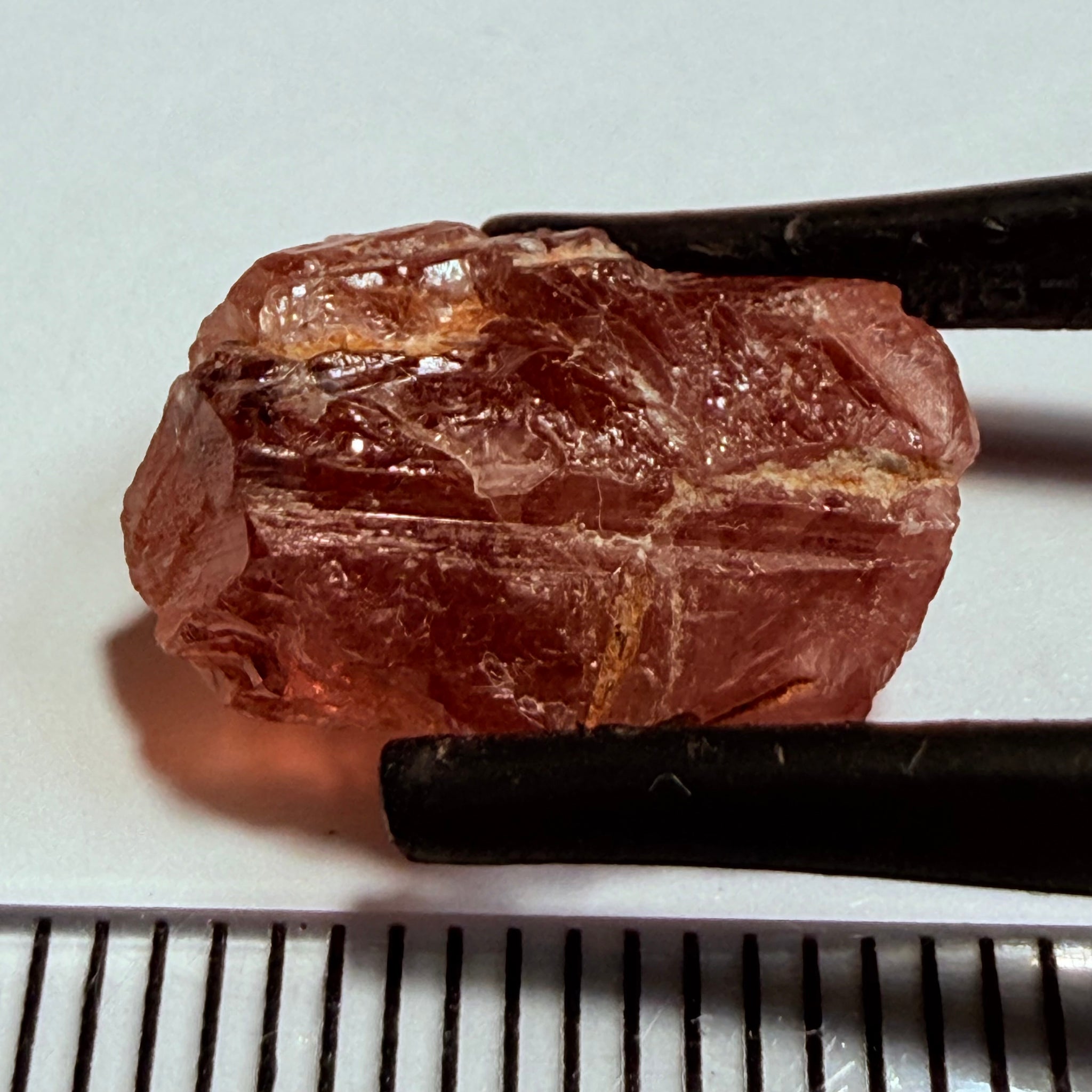 Umba Sapphire Crystal, 8.21ct, Umba, Tanzania, Untreated Unheated, not for faceting, set into jewellery as is