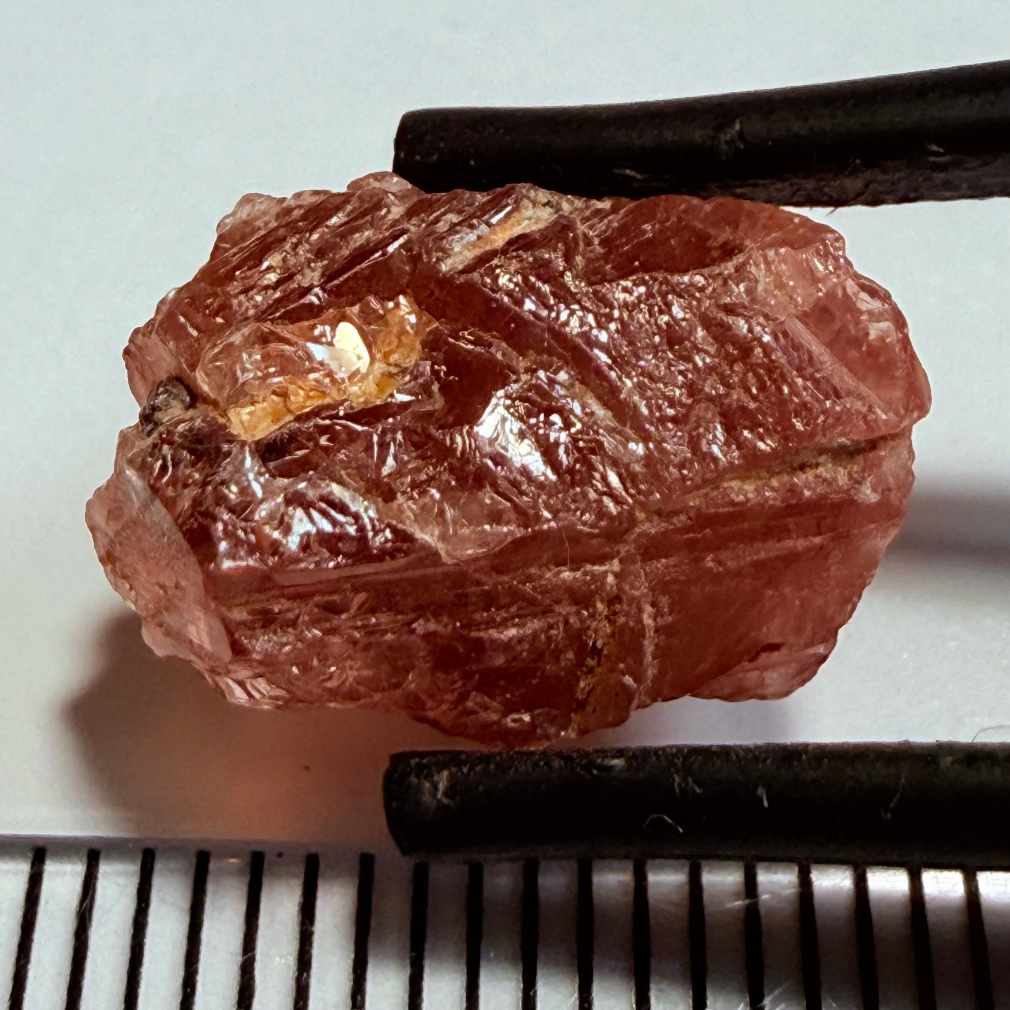 Umba Sapphire Crystal, 8.21ct, Umba, Tanzania, Untreated Unheated, not for faceting, set into jewellery as is