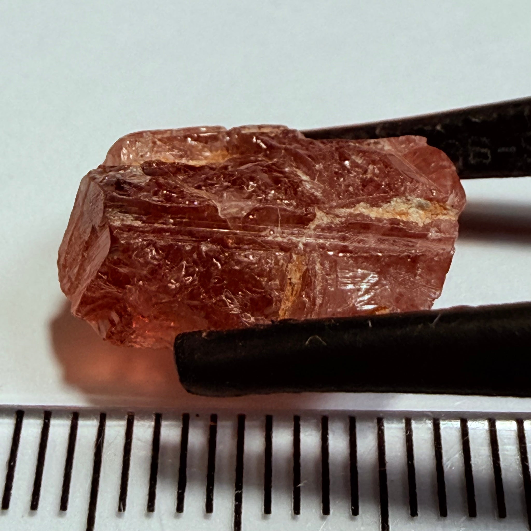 Umba Sapphire Crystal, 8.21ct, Umba, Tanzania, Untreated Unheated, not for faceting, set into jewellery as is