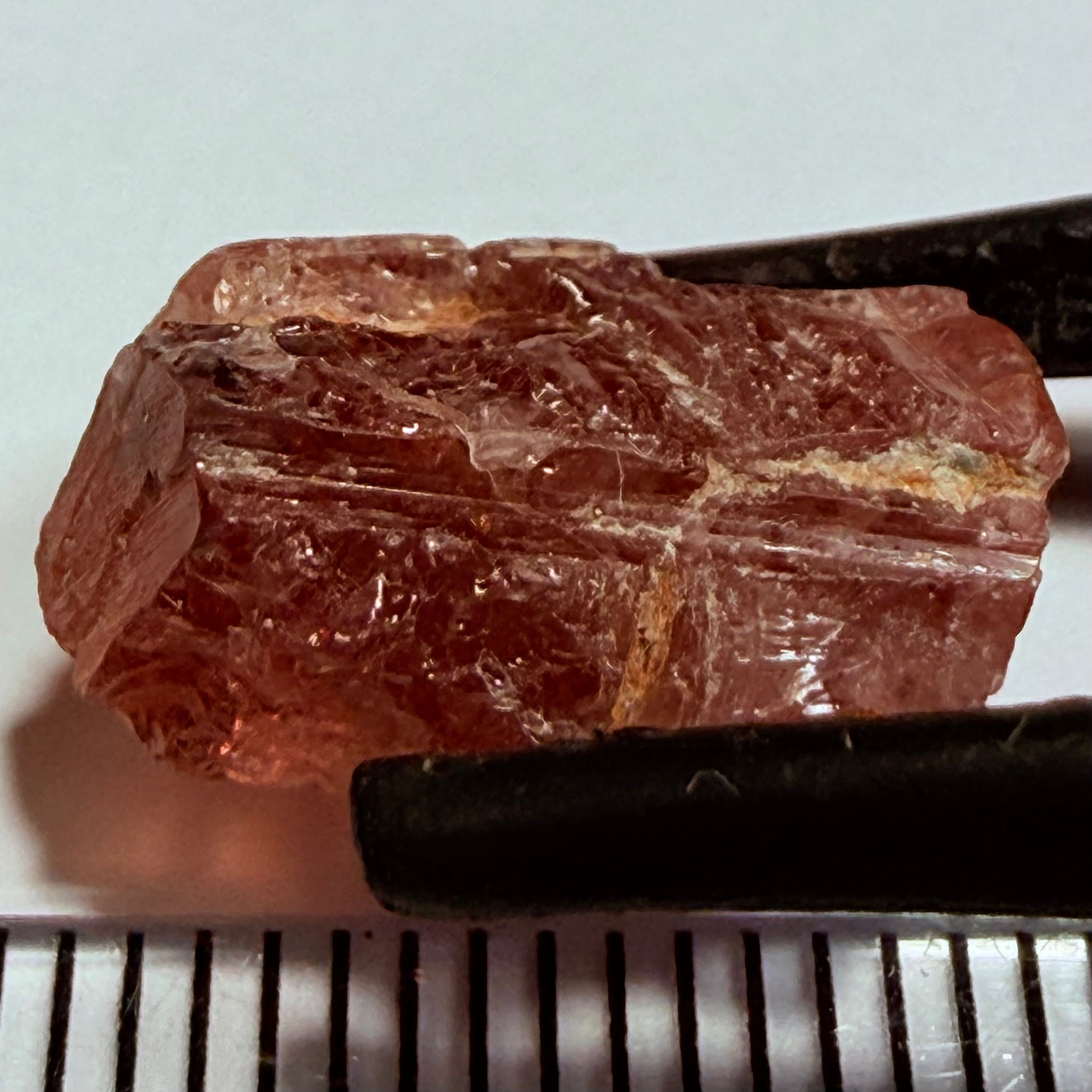 Umba Sapphire Crystal, 8.21ct, Umba, Tanzania, Untreated Unheated, not for faceting, set into jewellery as is