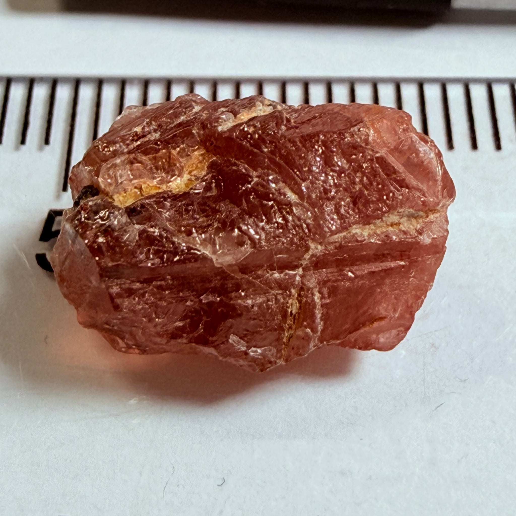 Umba Sapphire Crystal, 8.21ct, Umba, Tanzania, Untreated Unheated, not for faceting, set into jewellery as is
