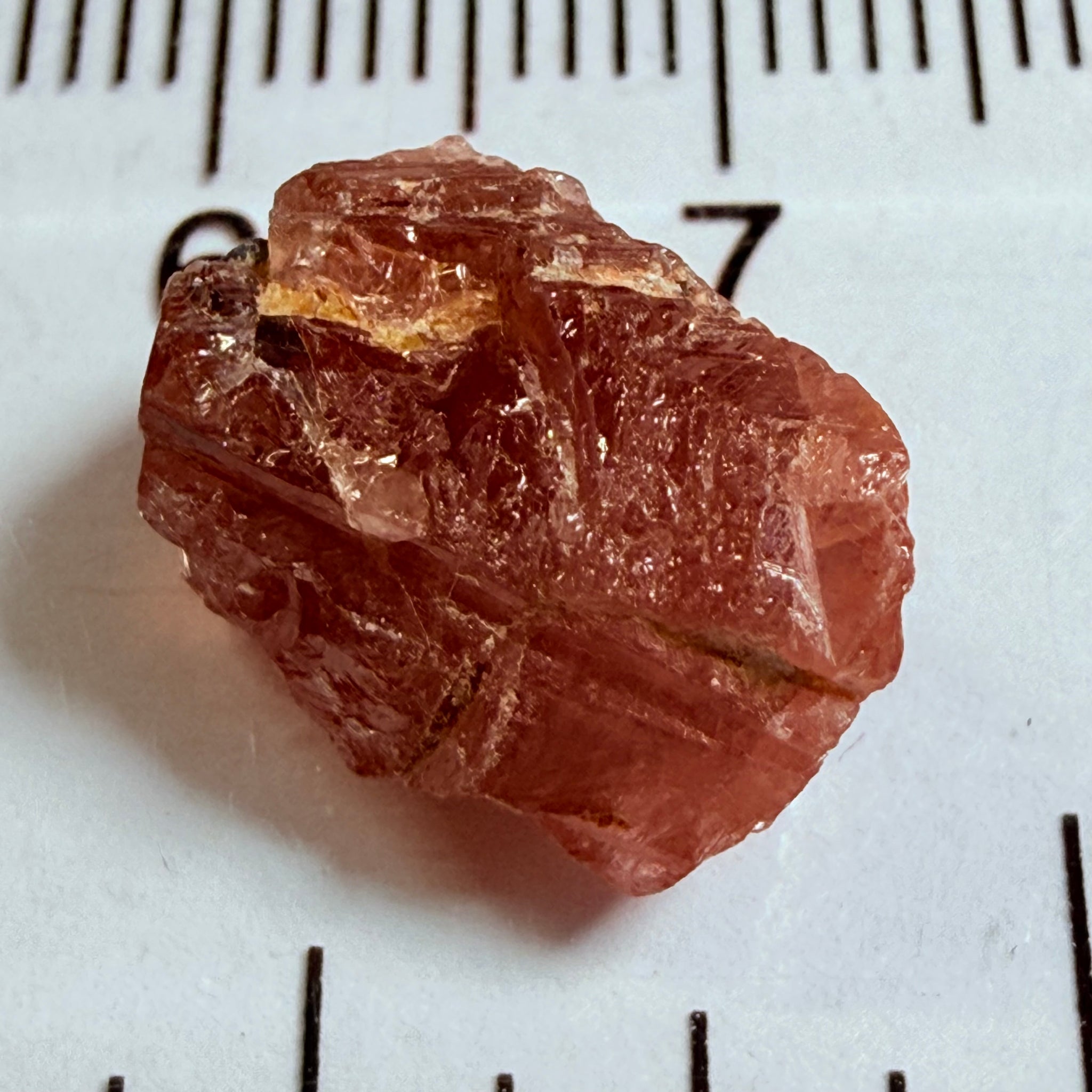 Umba Sapphire Crystal, 8.21ct, Umba, Tanzania, Untreated Unheated, not for faceting, set into jewellery as is