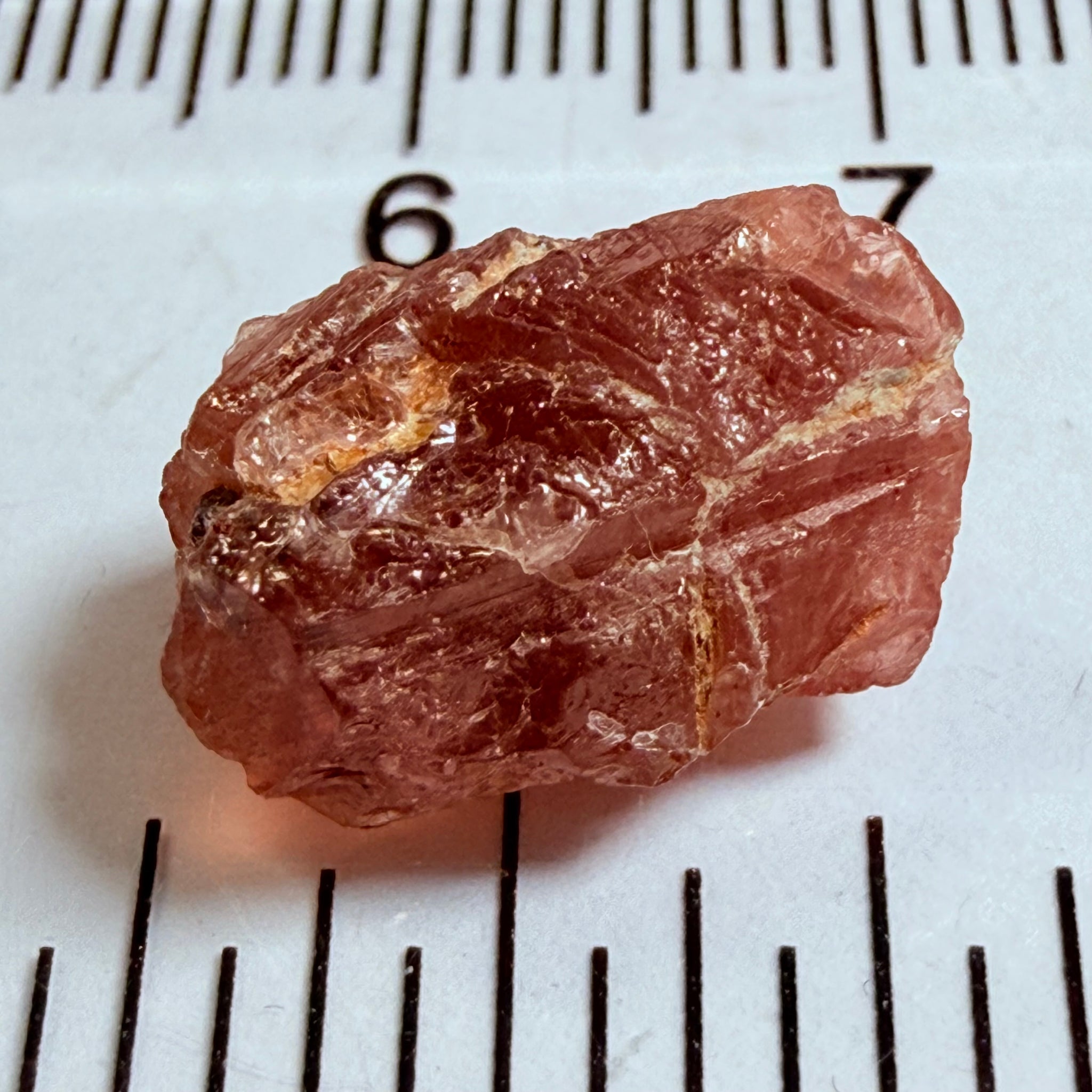 Umba Sapphire Crystal, 8.21ct, Umba, Tanzania, Untreated Unheated, not for faceting, set into jewellery as is