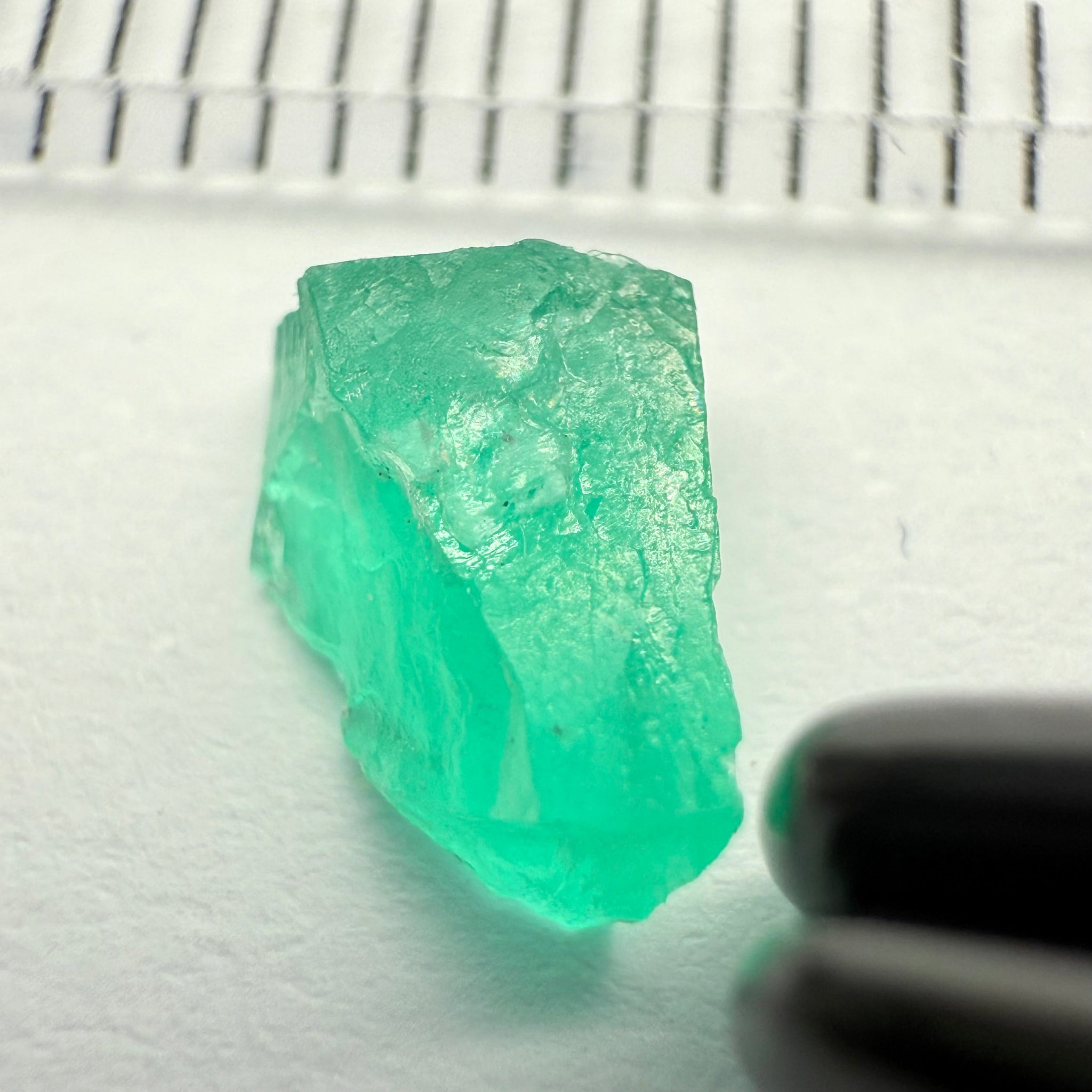 Emerald, 0.86ct, Sumbawanga mines, Tanzania, Untreated Unheated, No oil, slightly silky and flattish shape