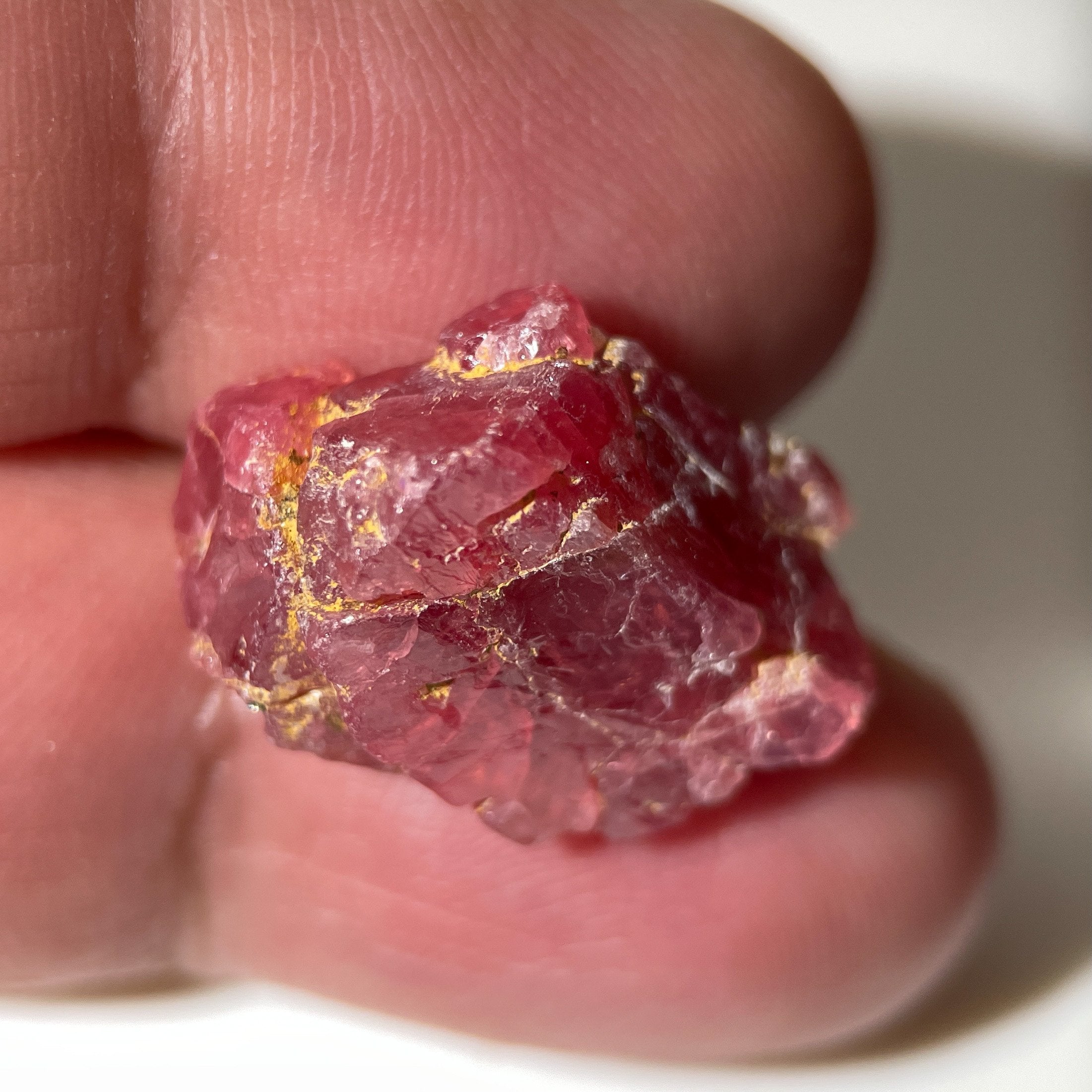 24.49Ct Mahenge Spinel Crystal Tanzania Untreated