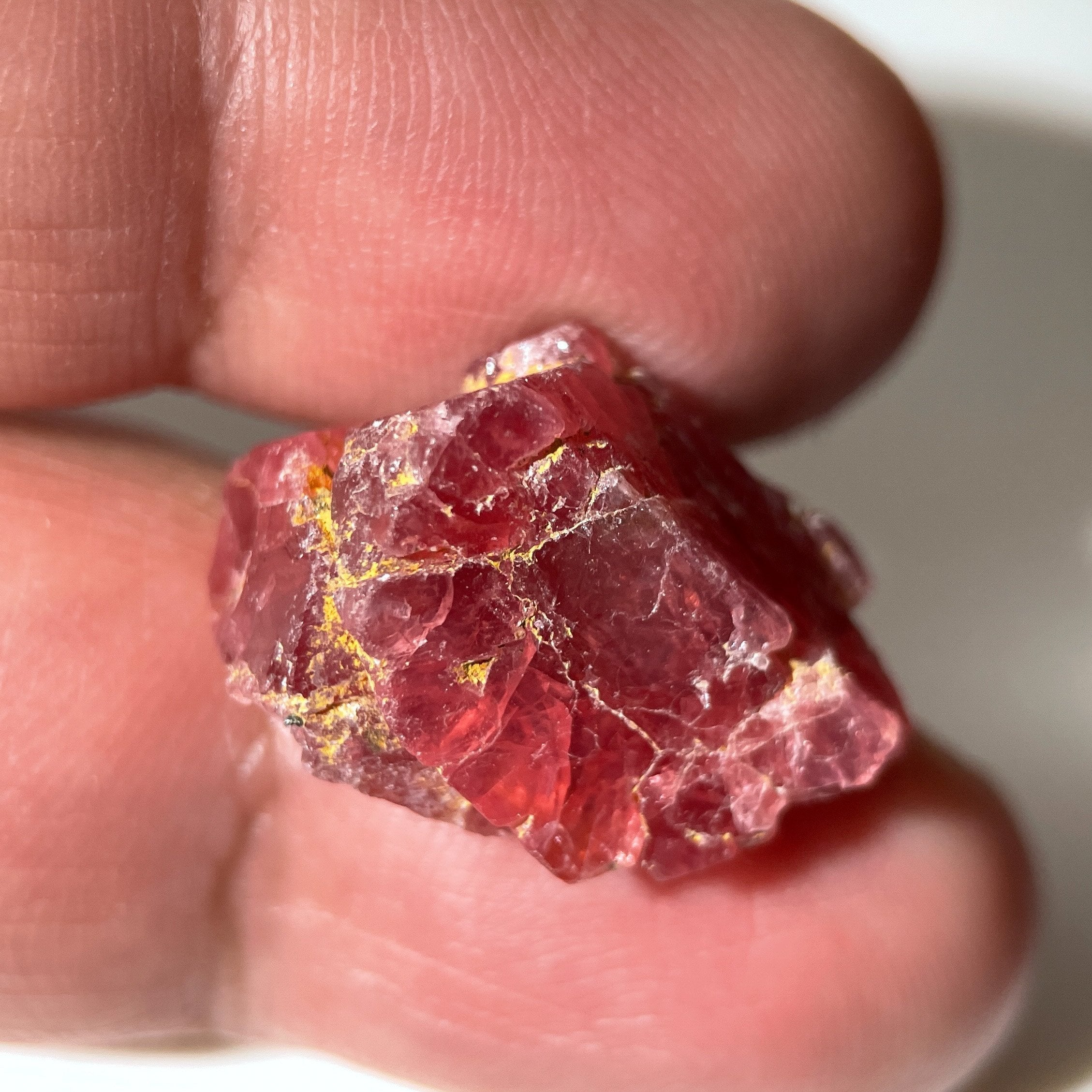 24.49Ct Mahenge Spinel Crystal Tanzania Untreated
