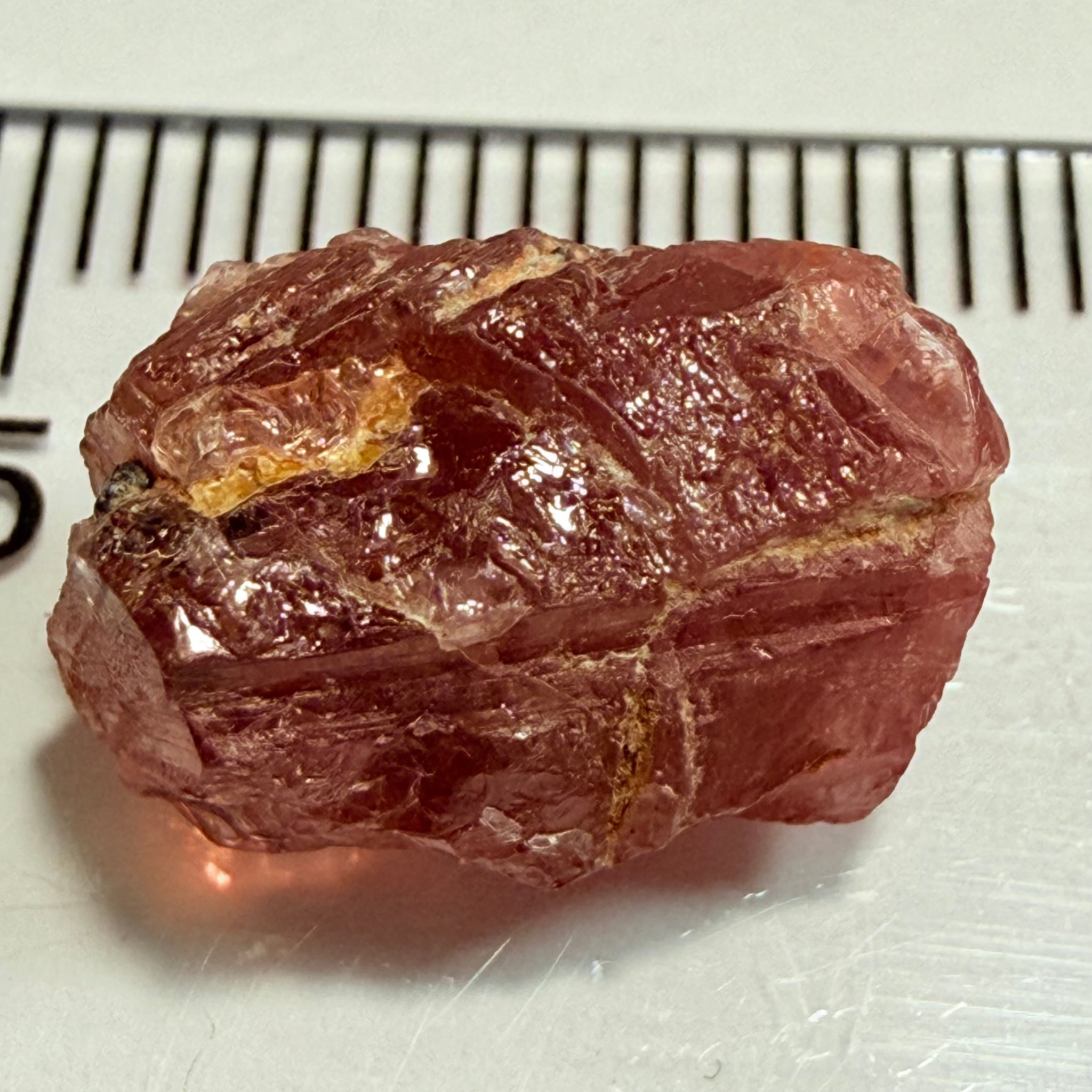 Umba Sapphire Crystal, 8.21ct, Umba, Tanzania, Untreated Unheated, not for faceting, set into jewellery as is