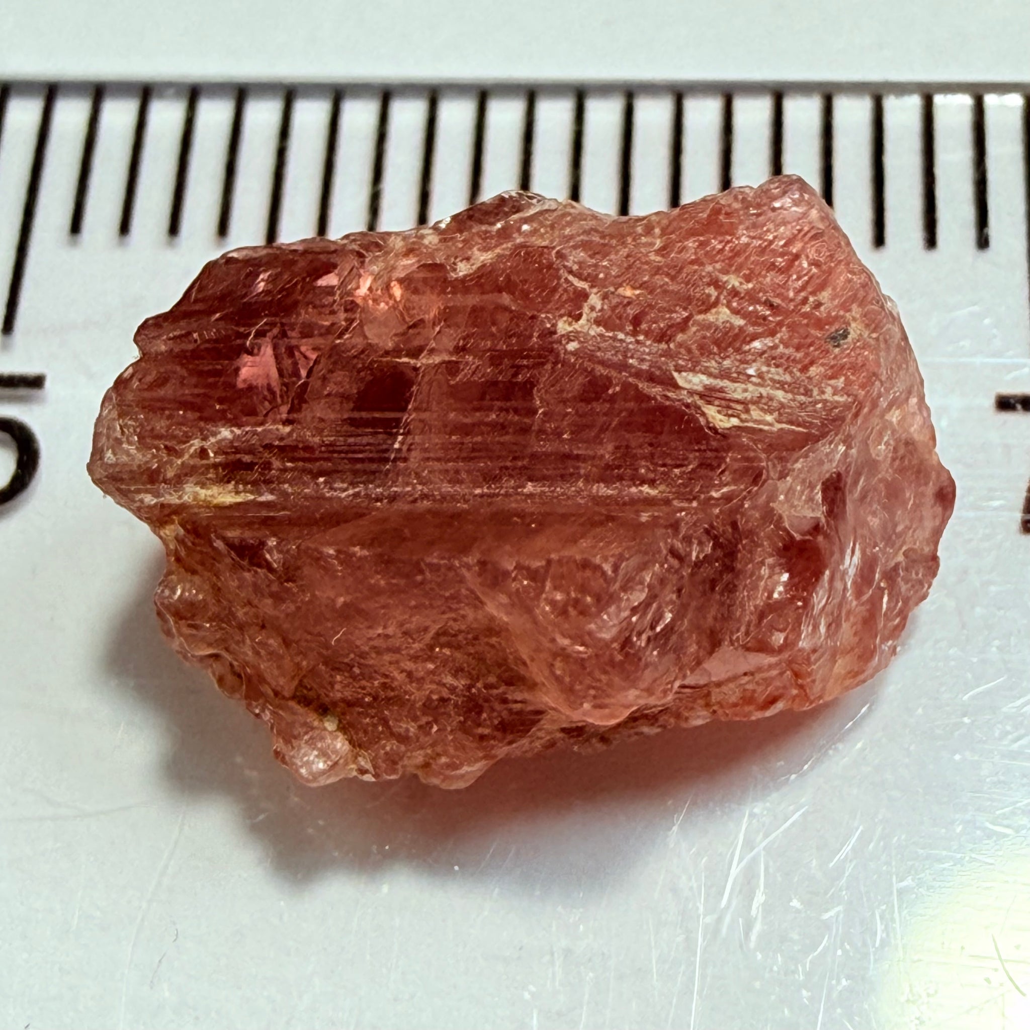Umba Sapphire Crystal, 8.21ct, Umba, Tanzania, Untreated Unheated, not for faceting, set into jewellery as is