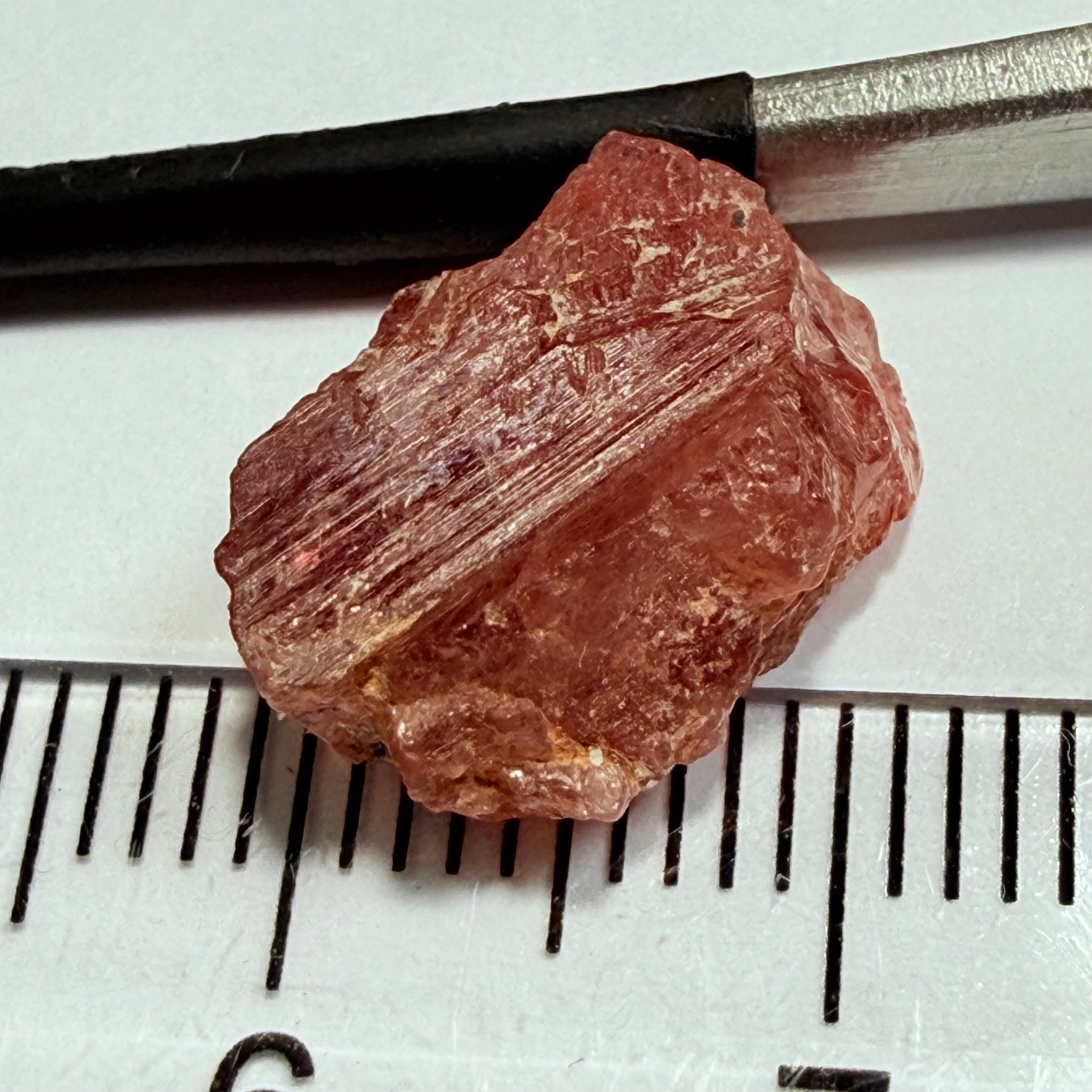 Umba Sapphire Crystal, 8.21ct, Umba, Tanzania, Untreated Unheated, not for faceting, set into jewellery as is
