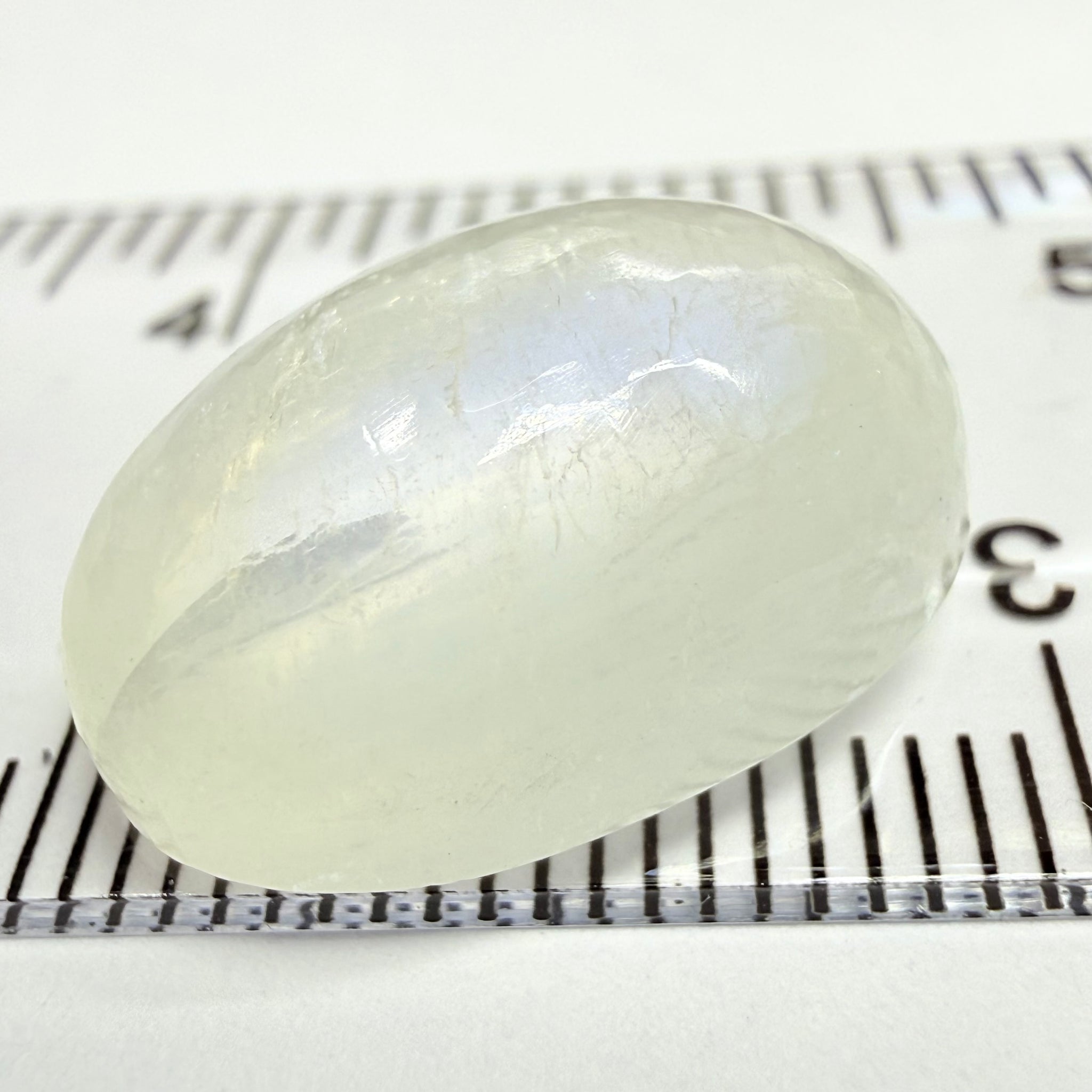Blue Sheen Moonstone Cabochon, 14.03ct, Tanzania, Untreated Unheated
