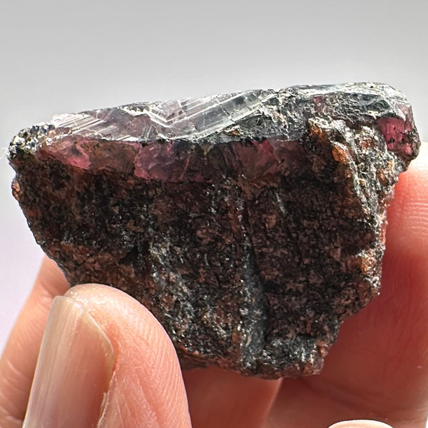 Winza Sapphire Crystal Matrix, 31.60gm, Tanzania, Untreated Unheated