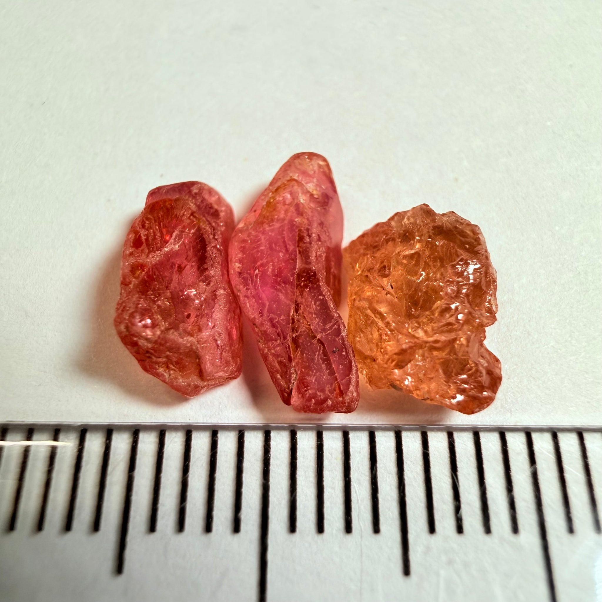 Umba Sapphire Lot, 4.69ct, Umba Valley, Tanzania, Untreated Unheated. Too flat to facet but set them in jewellery as is